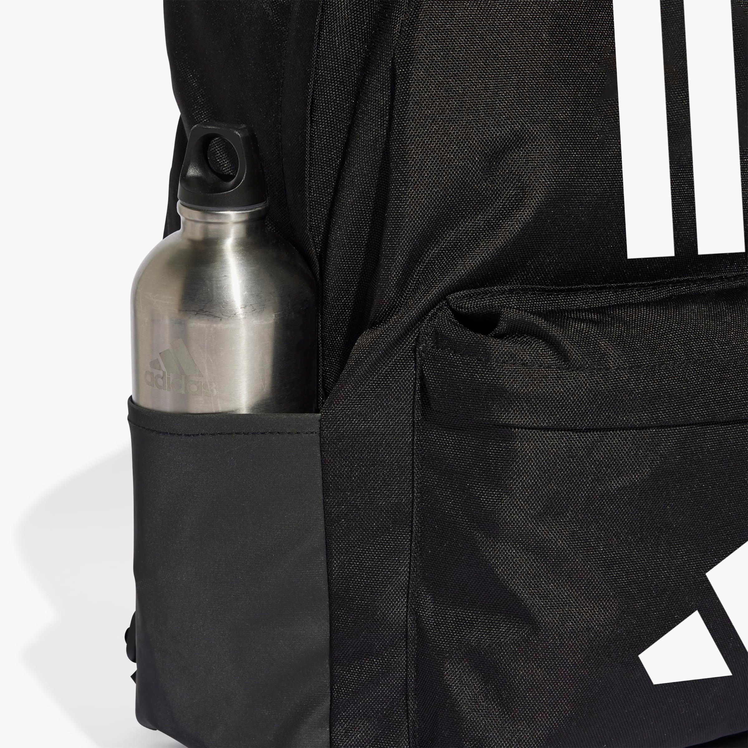 adidas Logo Print School Backpack with Adjustable Shoulder Straps - 15x31x44 cm-school-bagsandbackpacks-backpacks-image-3