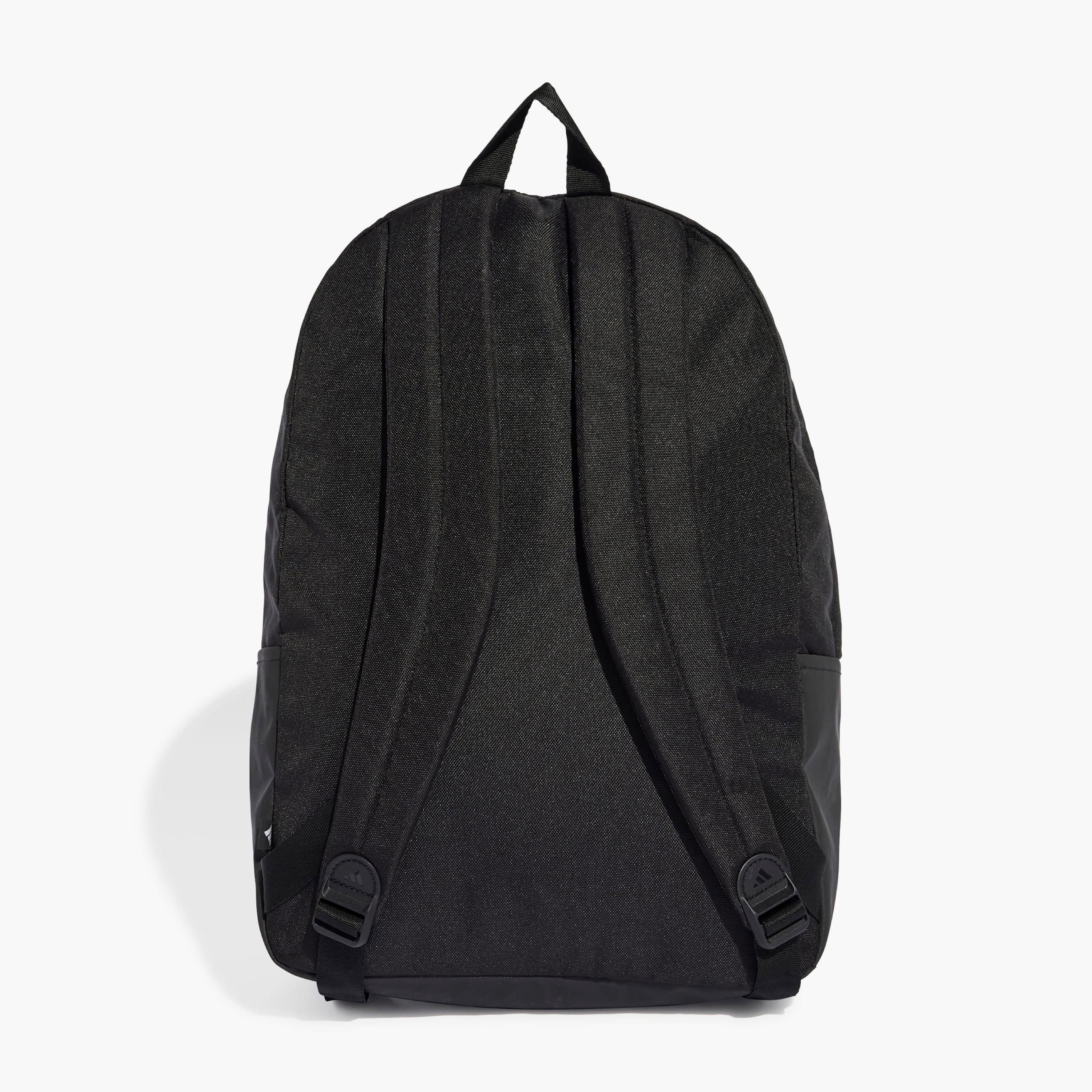 adidas Logo Print School Backpack with Adjustable Shoulder Straps - 15x31x44 cm-school-bagsandbackpacks-backpacks-image-6