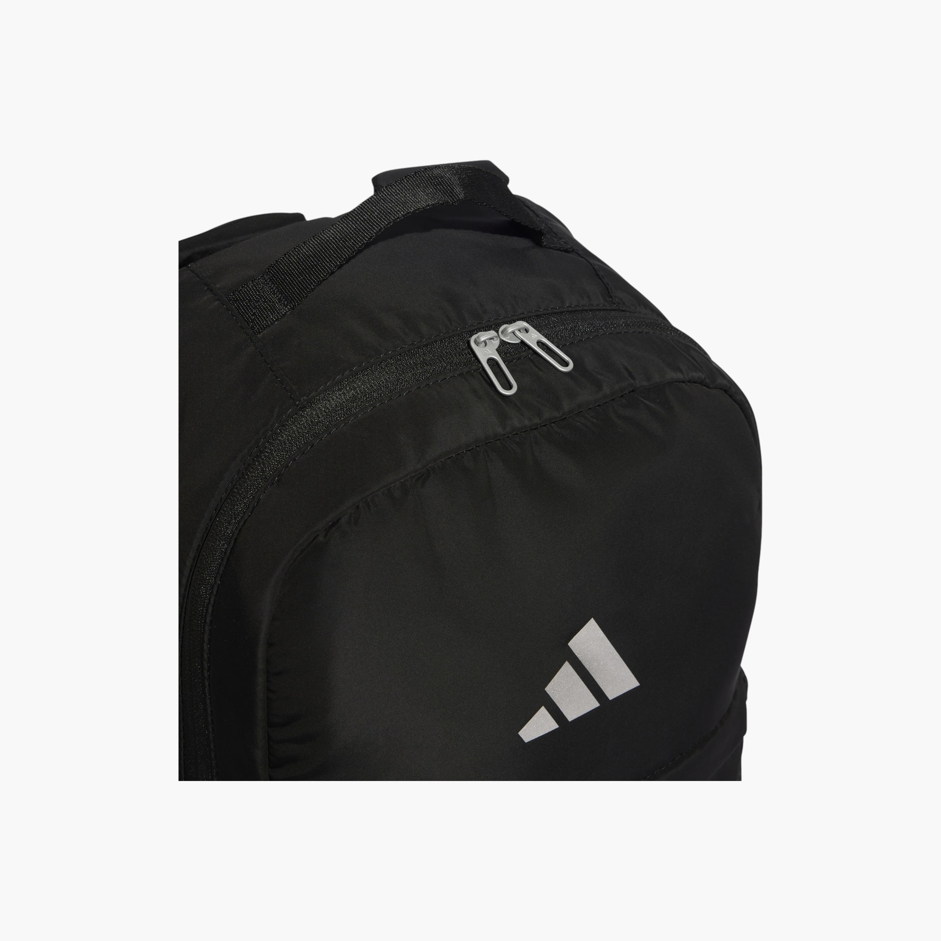 adidas Logo Print School Backpack with Adjustable Shoulder Straps and Zip Closure-school-bagsandbackpacks-backpacks-image-4