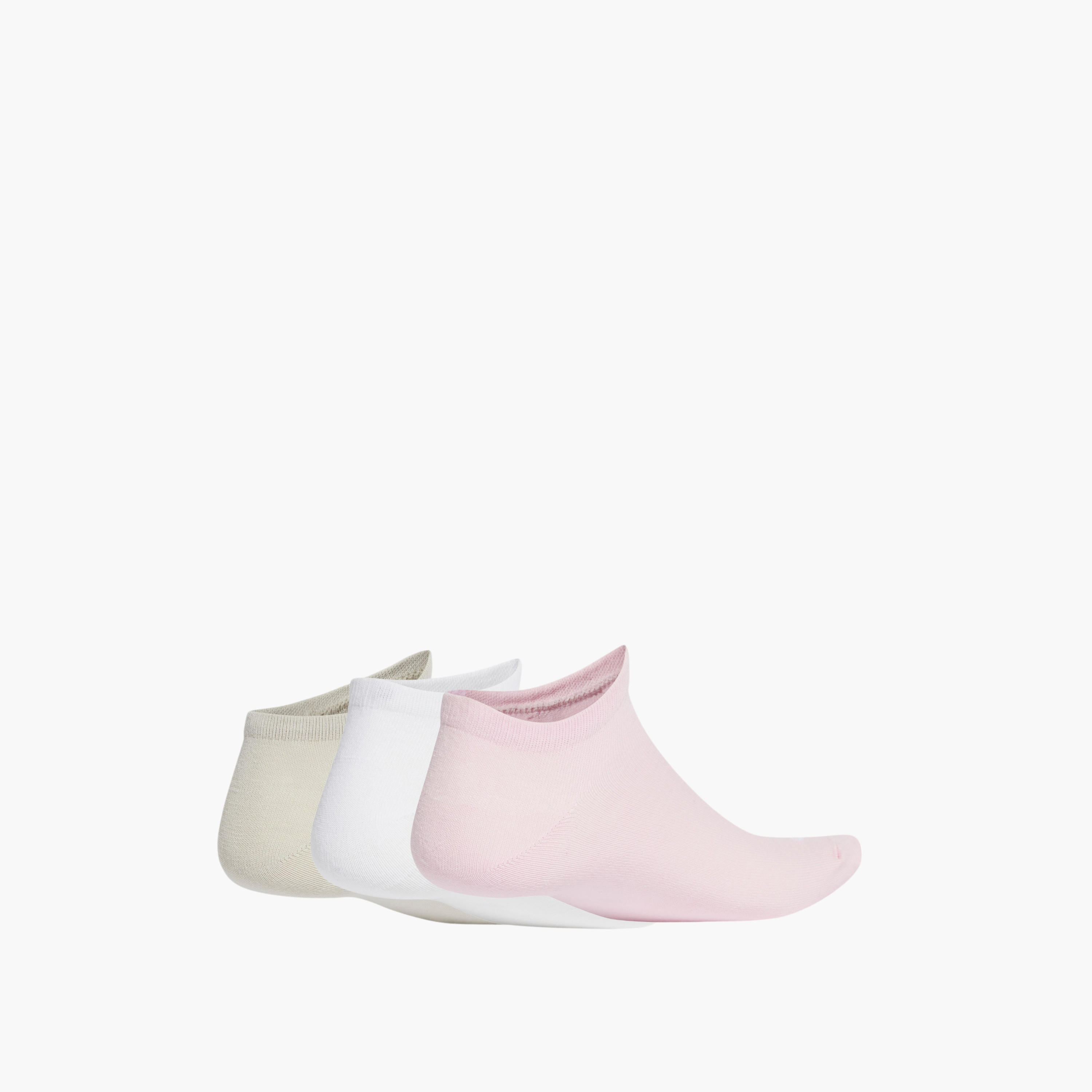 Adidas 3-Piece Logo Print Ankle Length Socks Set - JG3699-men-socks-image-2