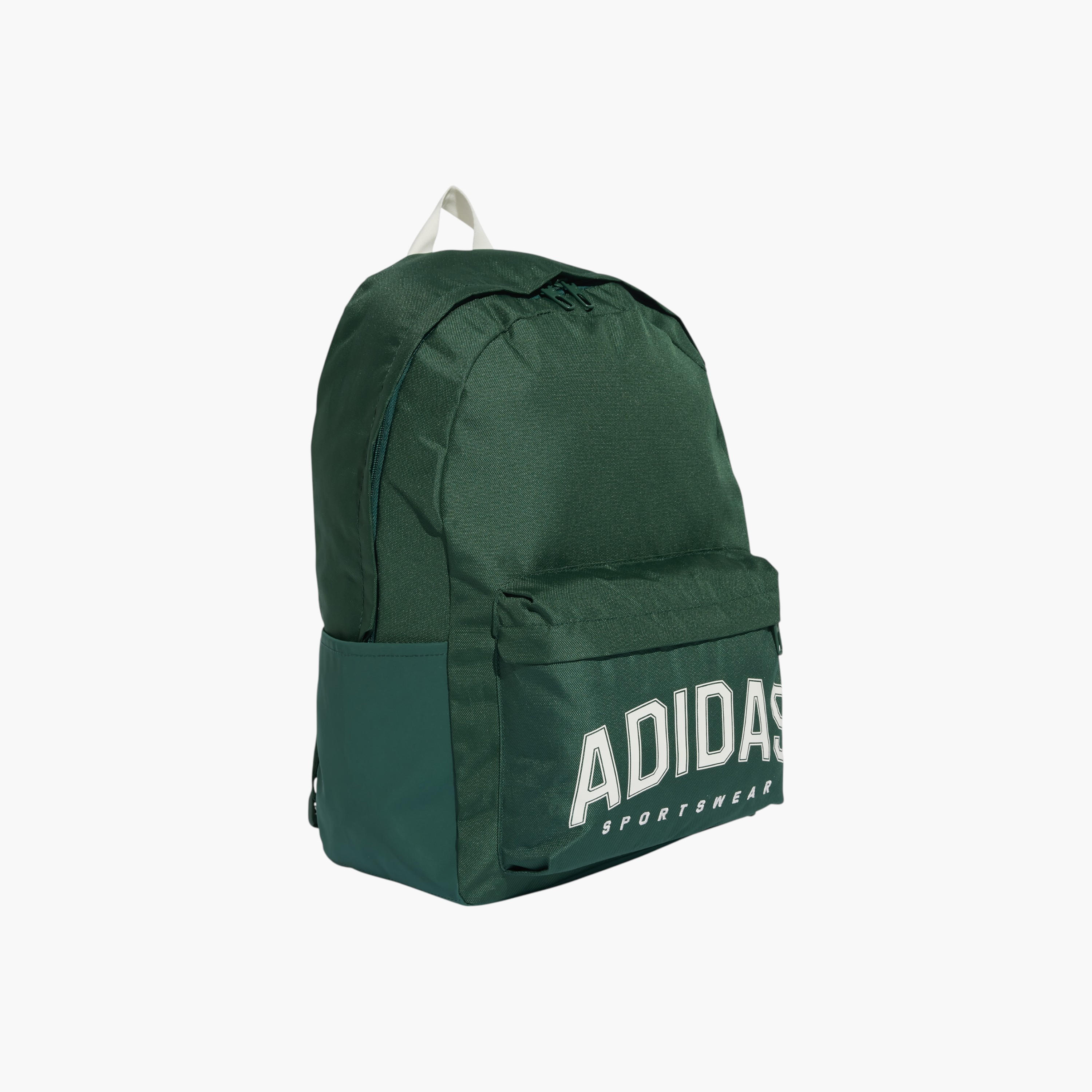 adidas Logo Print School Backpack with Adjustable Shoulder Straps and Zip Closure-school-bagsandbackpacks-backpacks-image-2