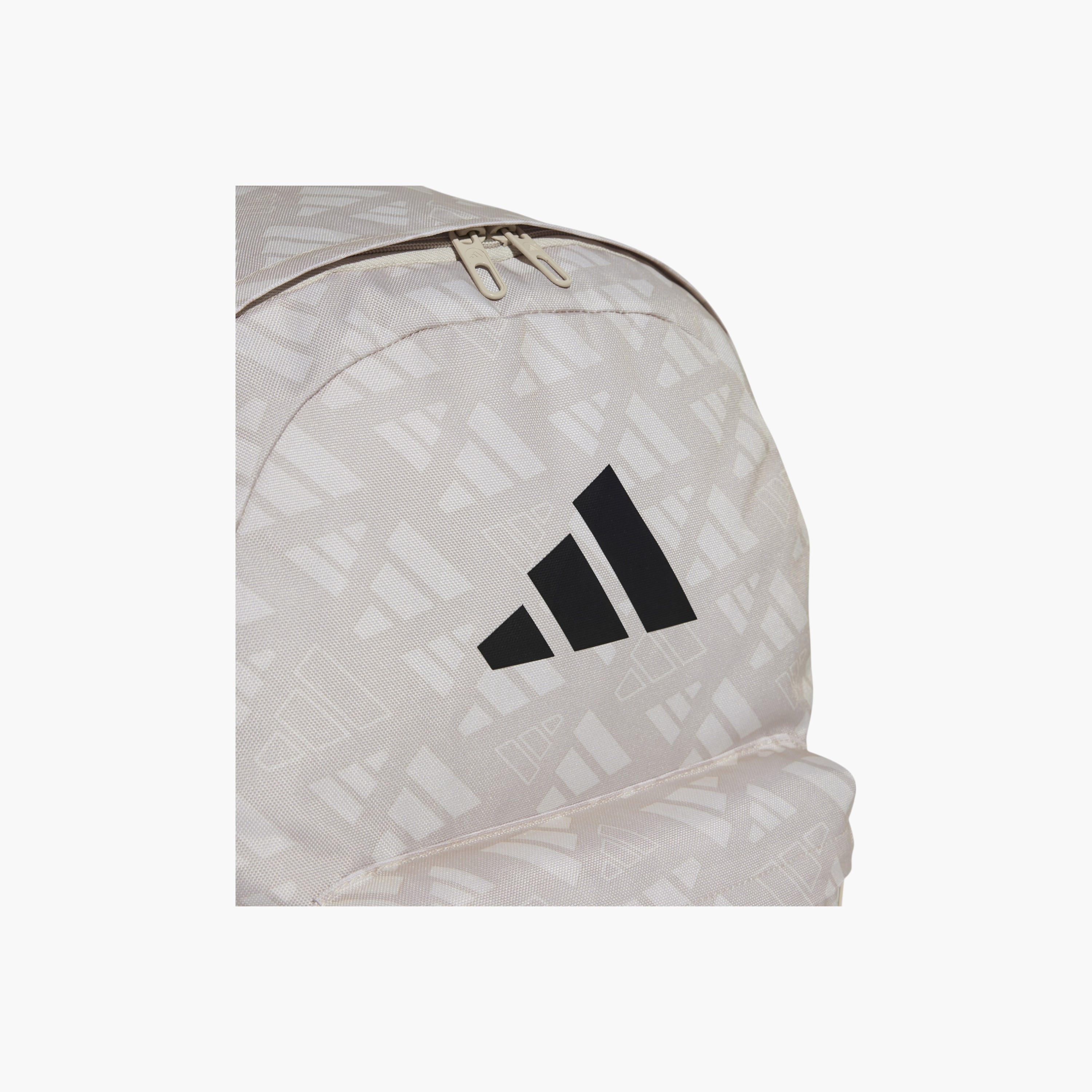 adidas Logo Print School Backpack with Adjustable Straps and Zip Closure-school-bagsandbackpacks-backpacks-image-4