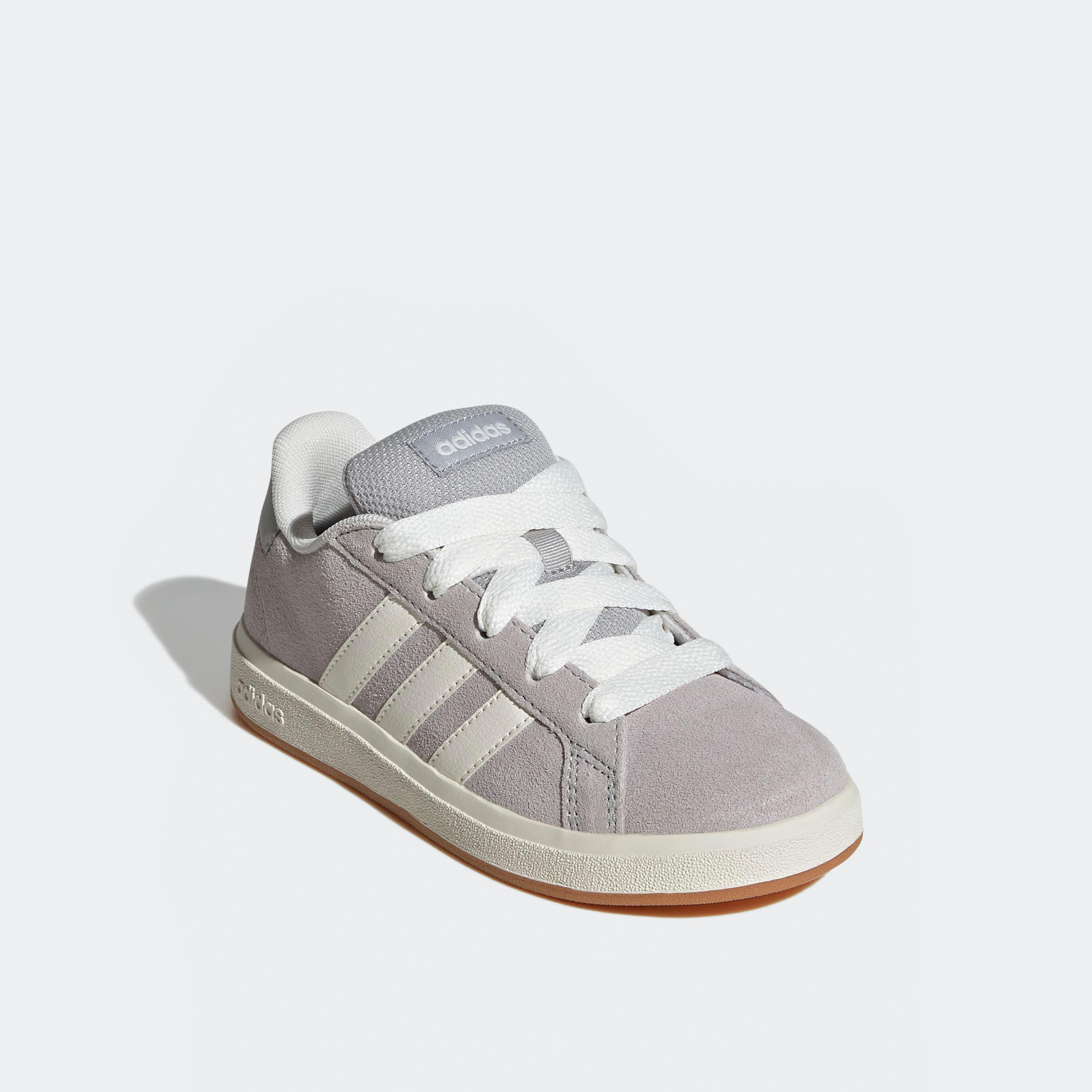 Adidas Boys Grand Court 00s Lace-Up Sneakers-boys-shoes-sneakers-image-1