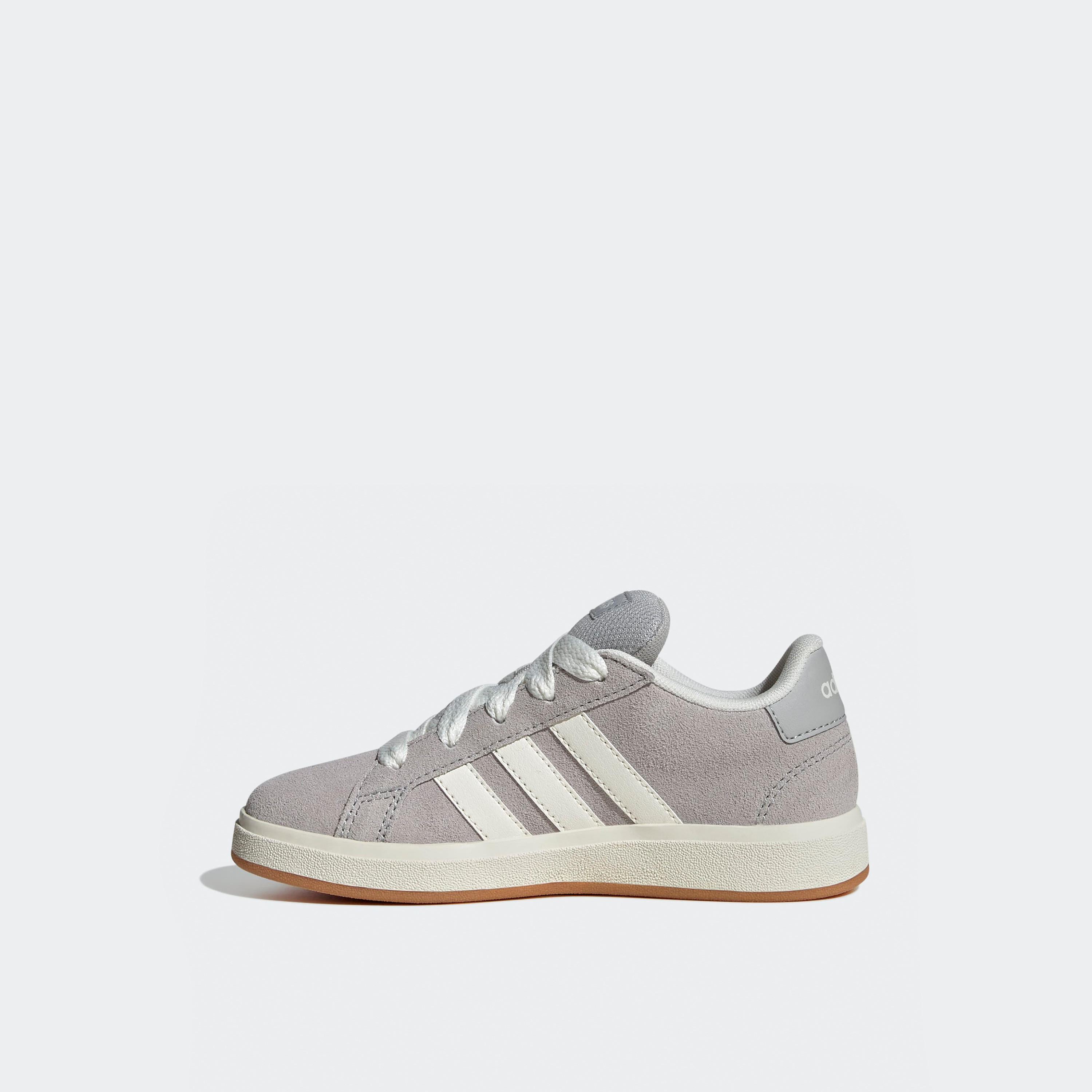 Adidas Boys Grand Court 00s Lace-Up Sneakers-boys-shoes-sneakers-image-3