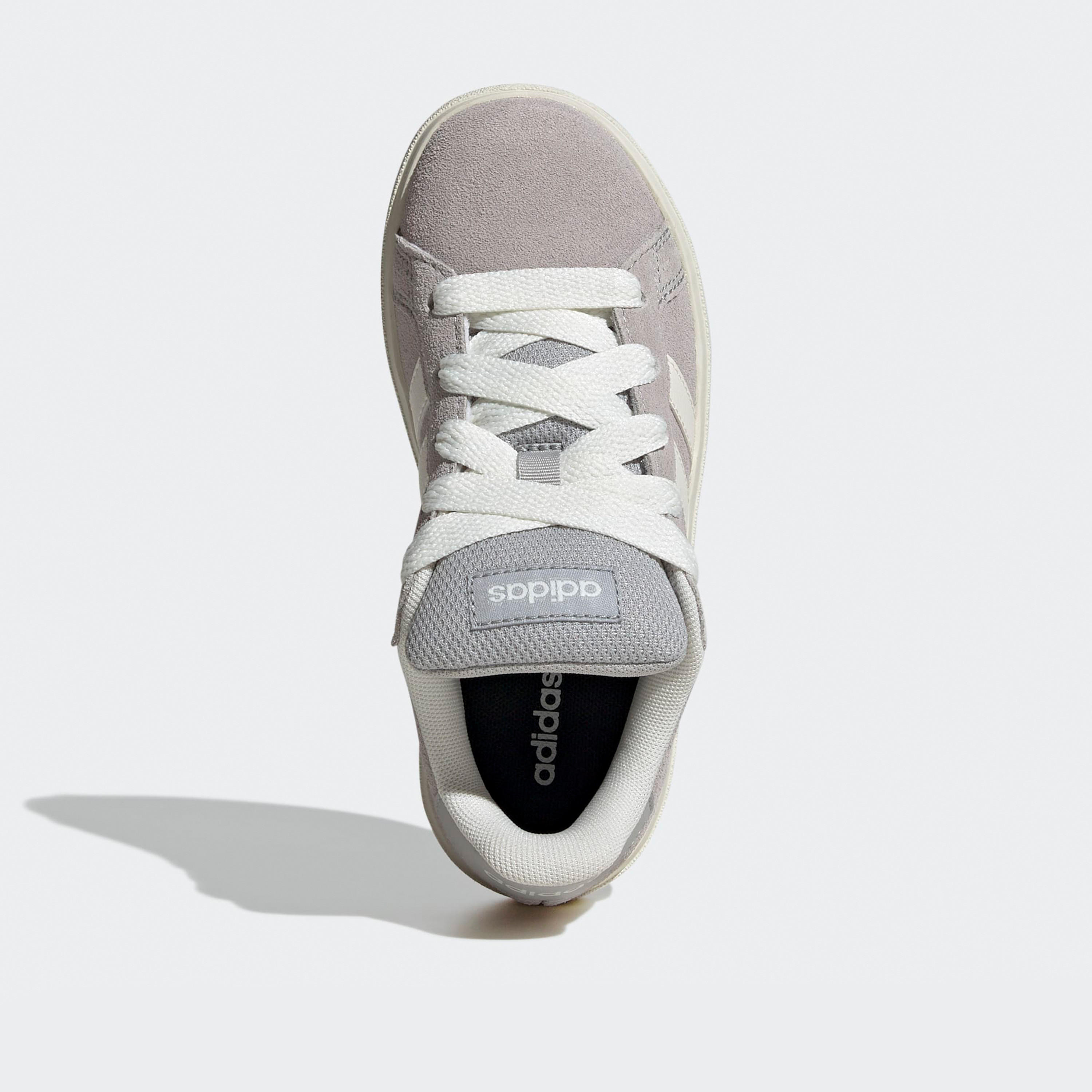 Adidas Boys Grand Court 00s Lace-Up Sneakers-boys-shoes-sneakers-image-4