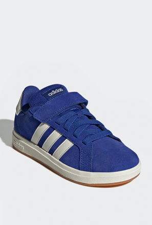 حذاء سنيكرز بشريط إغلاق لاصق جراند كورت 00s إي إل للأولاد من أديداس-boys-shoes-sports-image-1