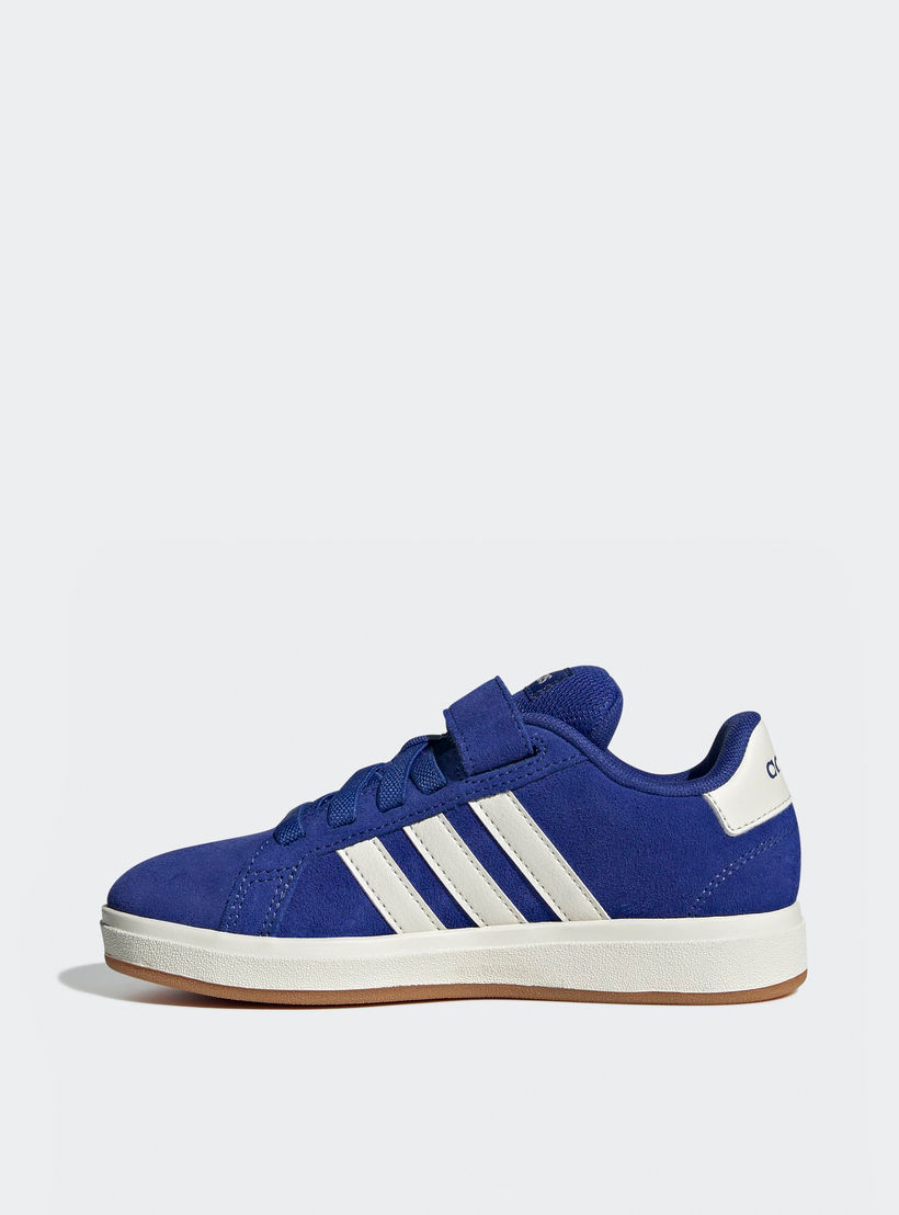 حذاء سنيكرز بشريط إغلاق لاصق جراند كورت 00s إي إل للأولاد من أديداس-sports-boys-shoes-image-3