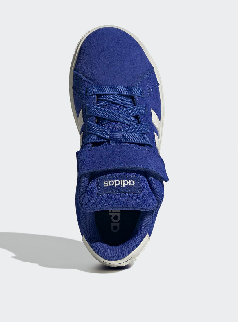 حذاء سنيكرز بشريط إغلاق لاصق جراند كورت 00s إي إل للأولاد من أديداس-sports-boys-shoes-image-4