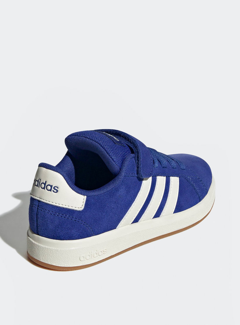 حذاء سنيكرز بشريط إغلاق لاصق جراند كورت 00s إي إل للأولاد من أديداس-sports-boys-shoes-image-5