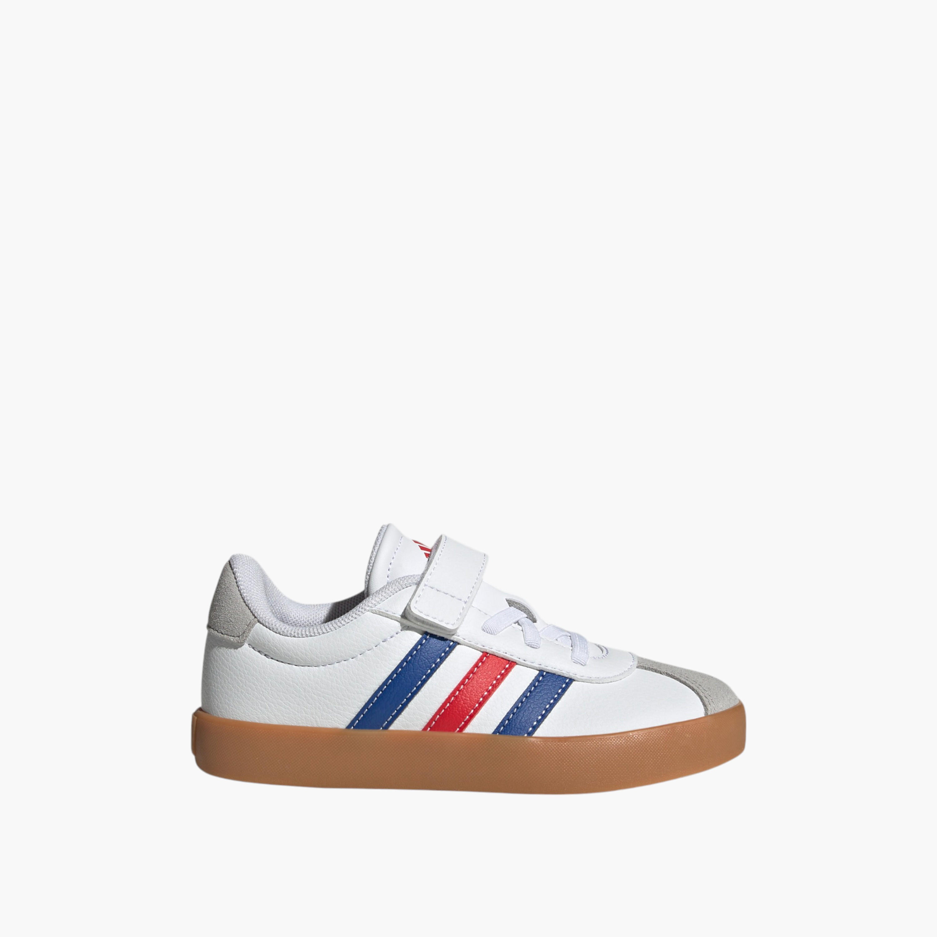 Adidas VL COURT 3.0 EL C Sneakers with Hook and Loop Closure - JH6317-girls-shoes-sports-image-2