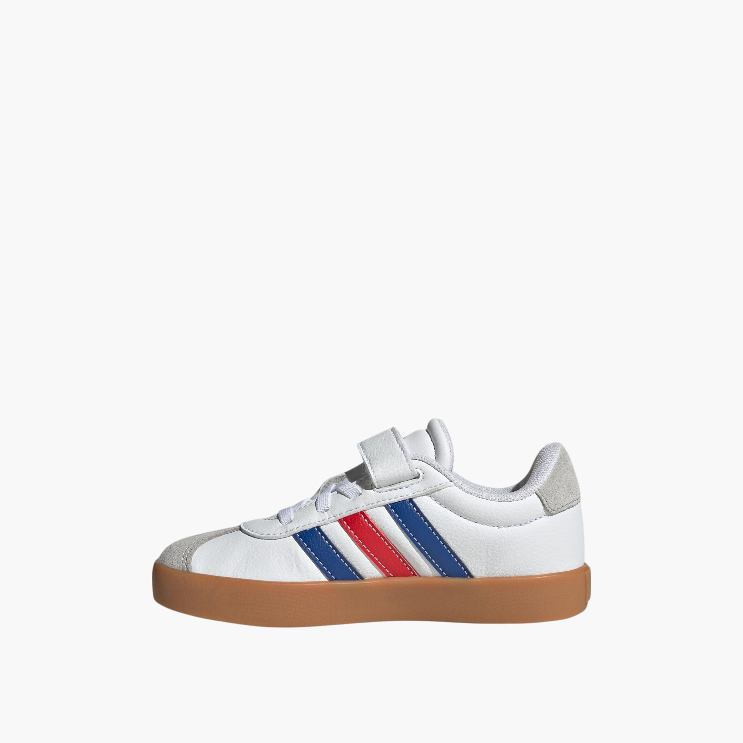 Adidas VL COURT 3.0 EL C Sneakers with Hook and Loop Closure - JH6317-girls-shoes-sports-image-6