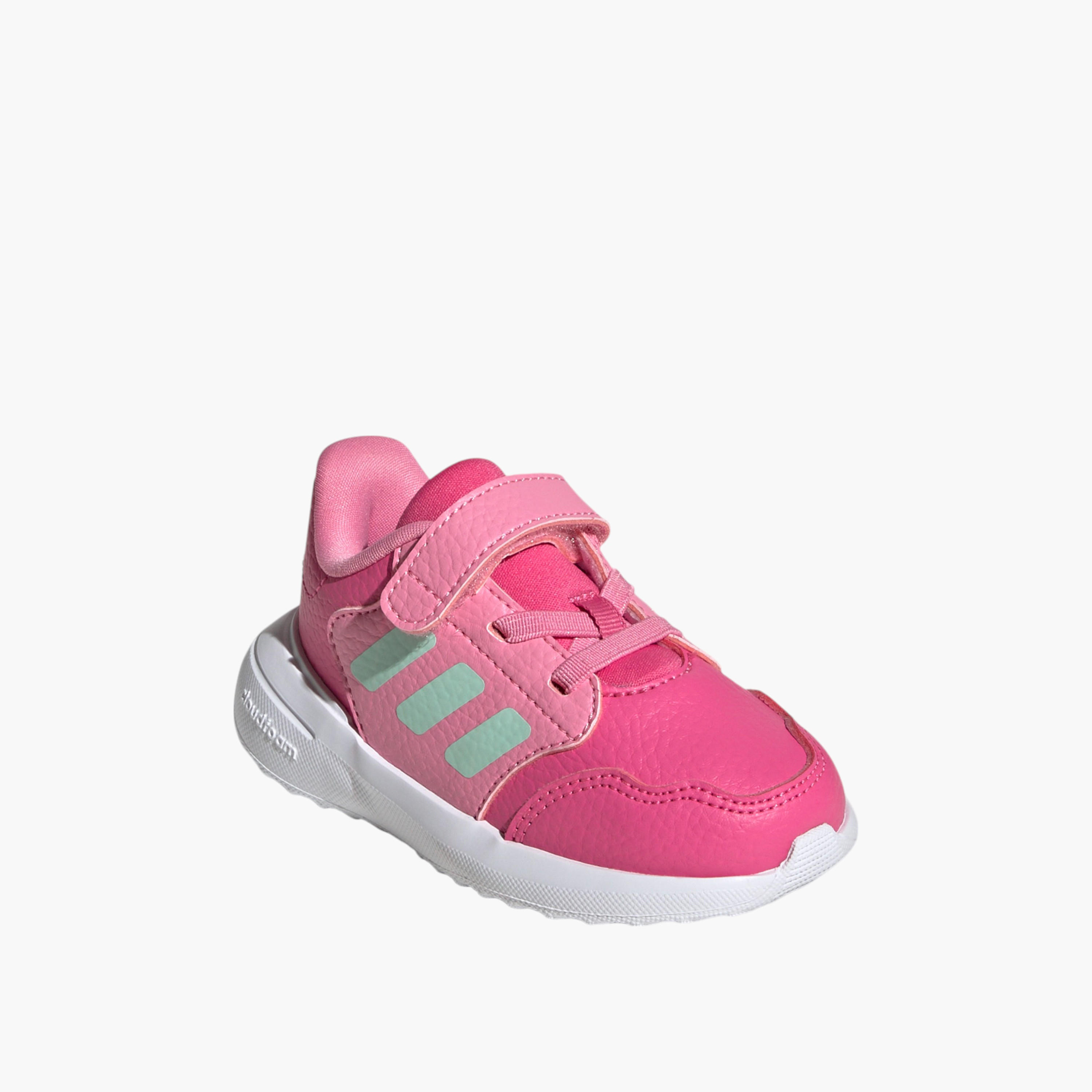 adidas Girls Tensaur Run 3.0 El Hook & Loop Running Shoes-baby-girls-shoes-closedshoes-image-1