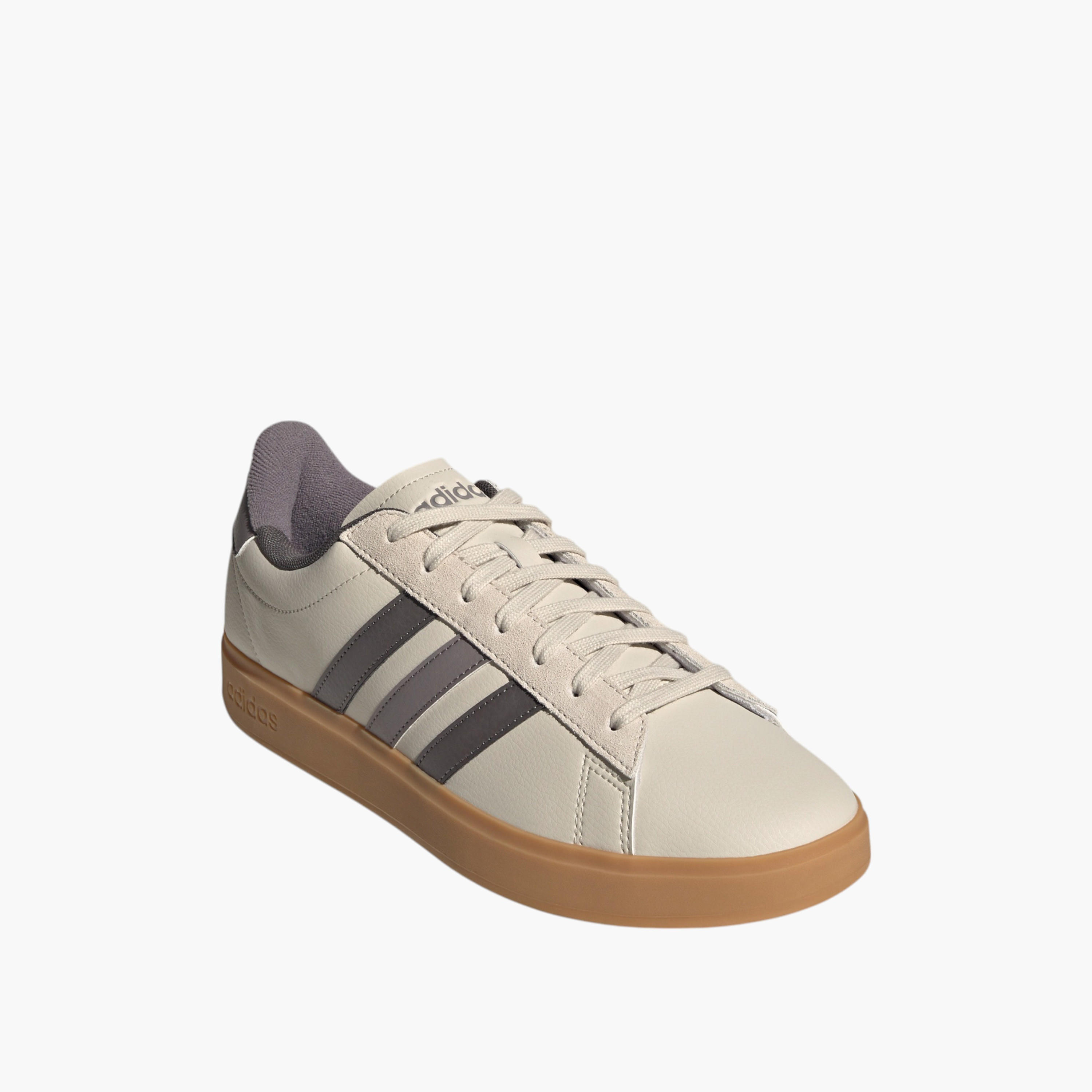 Adidas Men's GRAND COURT 2.0 Lace-Up Sneakers - JH8688-men-shoes-sneakers-image-1