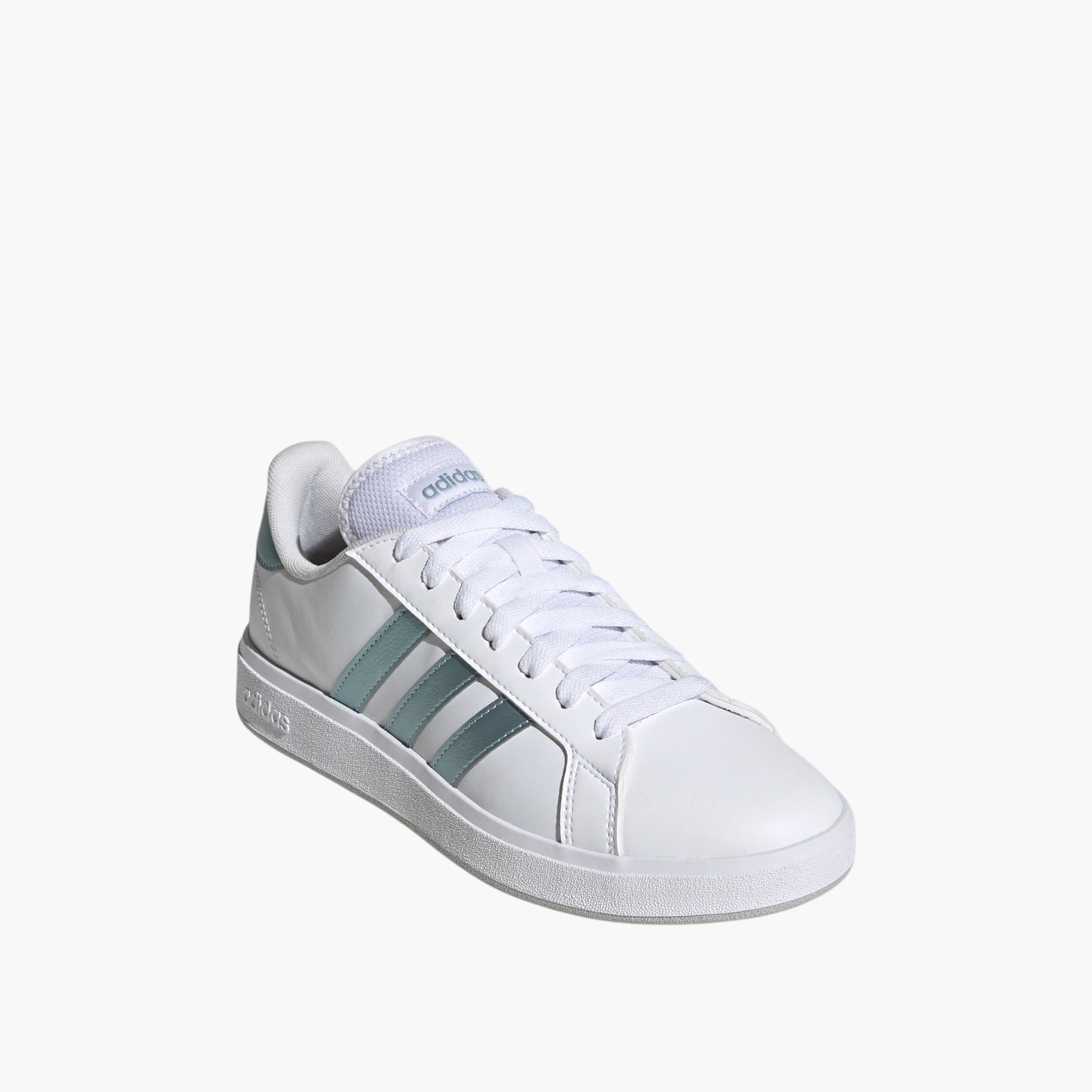 Adidas Women's GRAND COURT BASE 2.0 Lace-Up Sneakers - JH9384-women-shoes-sneakers-image-1