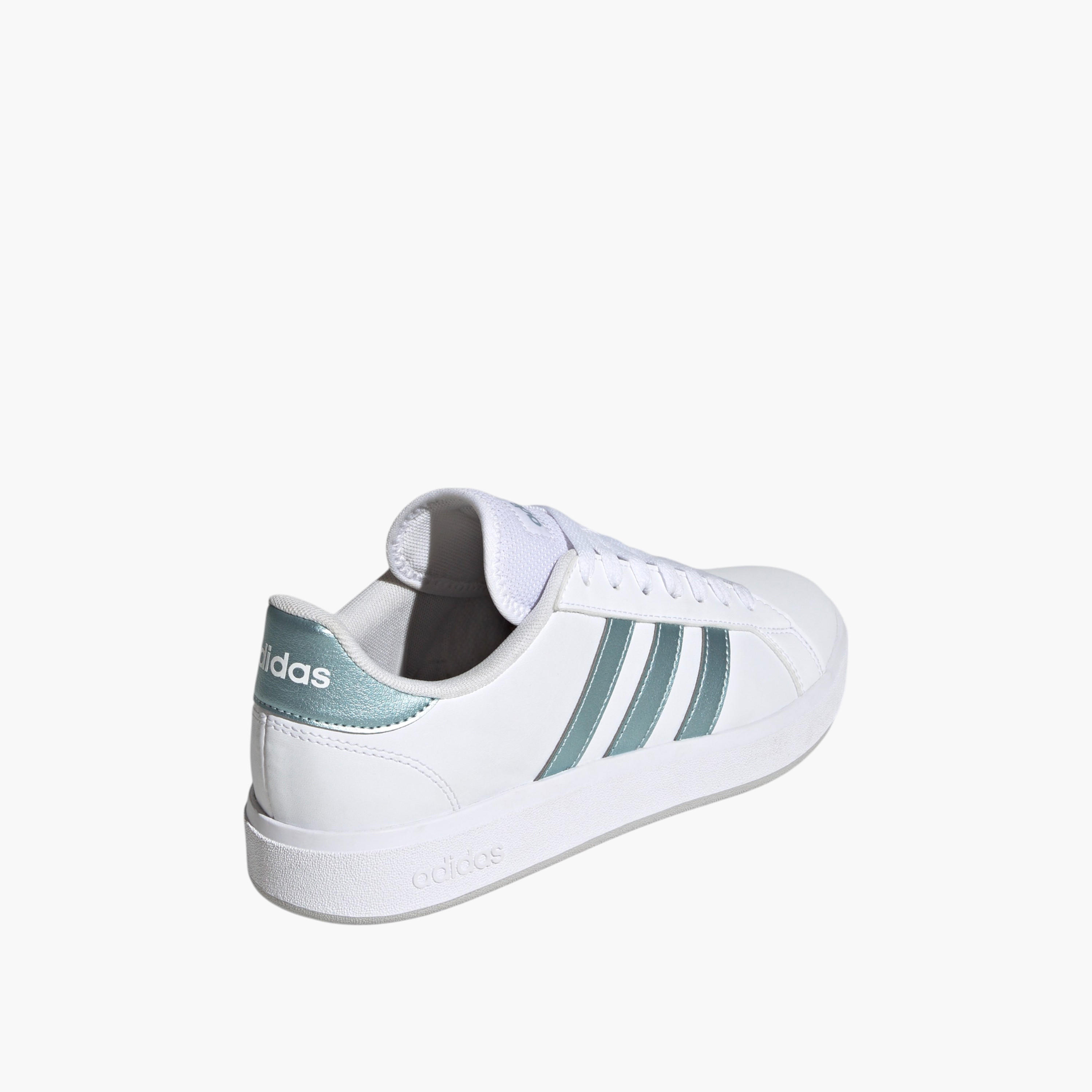 Adidas Women's GRAND COURT BASE 2.0 Lace-Up Sneakers - JH9384-women-shoes-sneakers-image-7