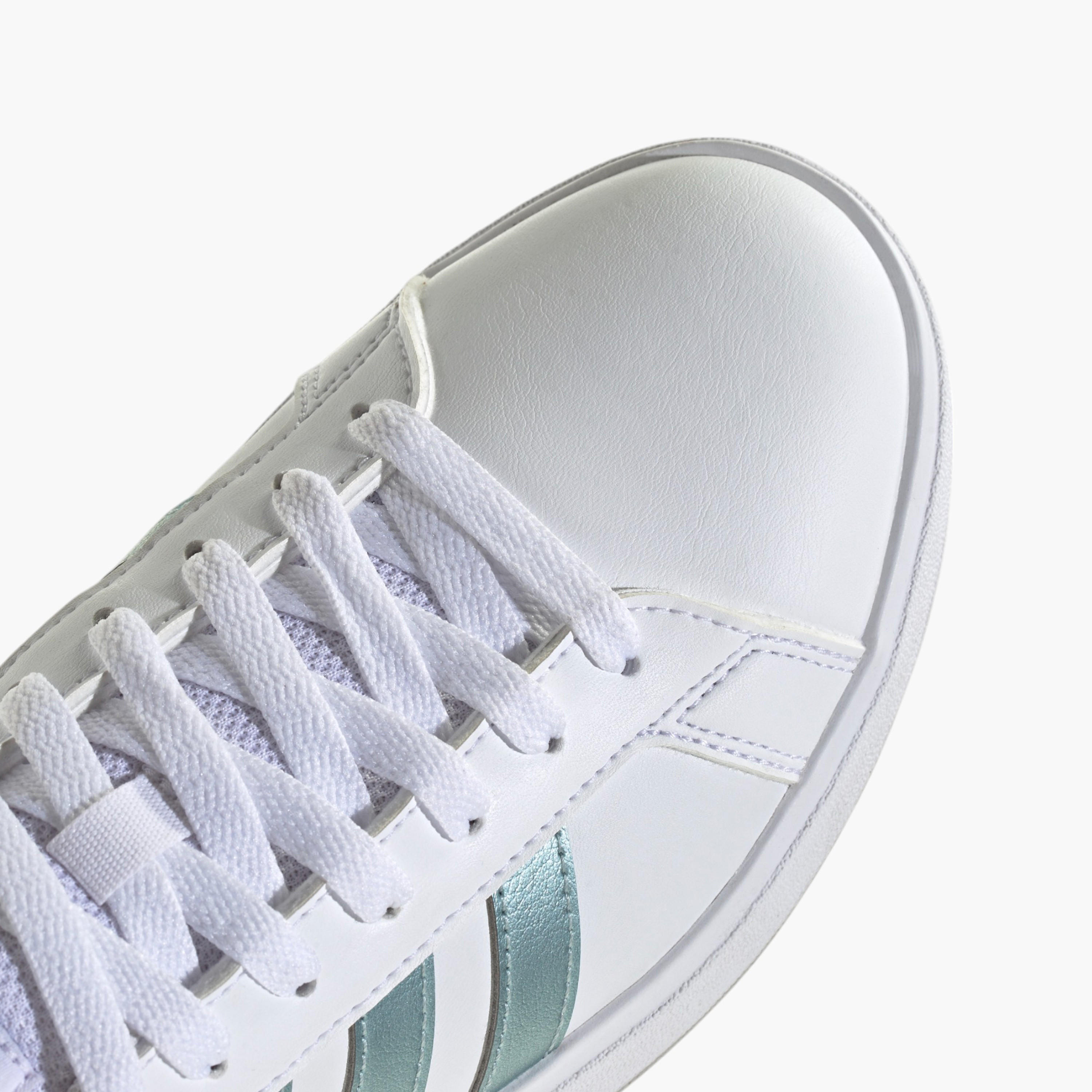 Adidas Women's GRAND COURT BASE 2.0 Lace-Up Sneakers - JH9384-women-shoes-sneakers-image-8