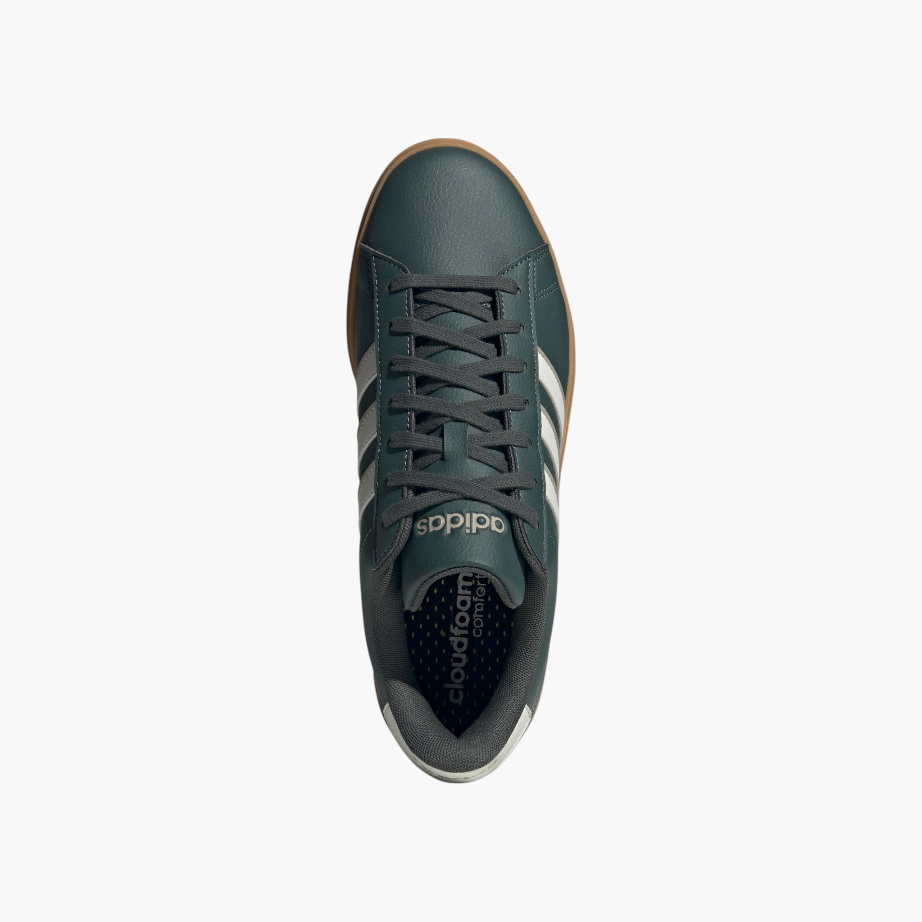 Adidas Men's GRAND COURT 2.0 Lace-Up Sneakers - JI0946-sports-men-shoes-image-3