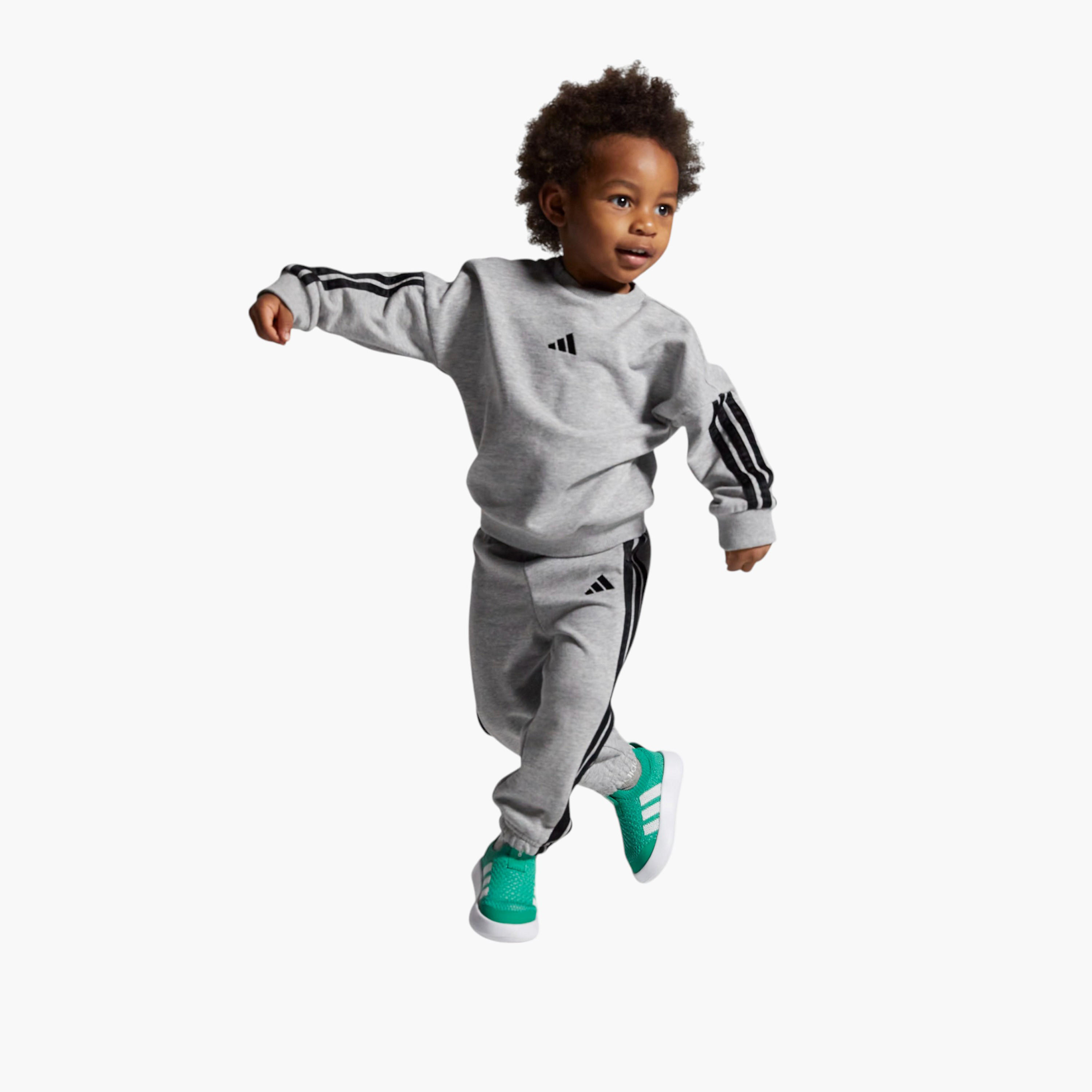 adidas Kids Bubblecomfy I Slip-On Running Shoes-baby-girls-shoes-closedshoes-image-9