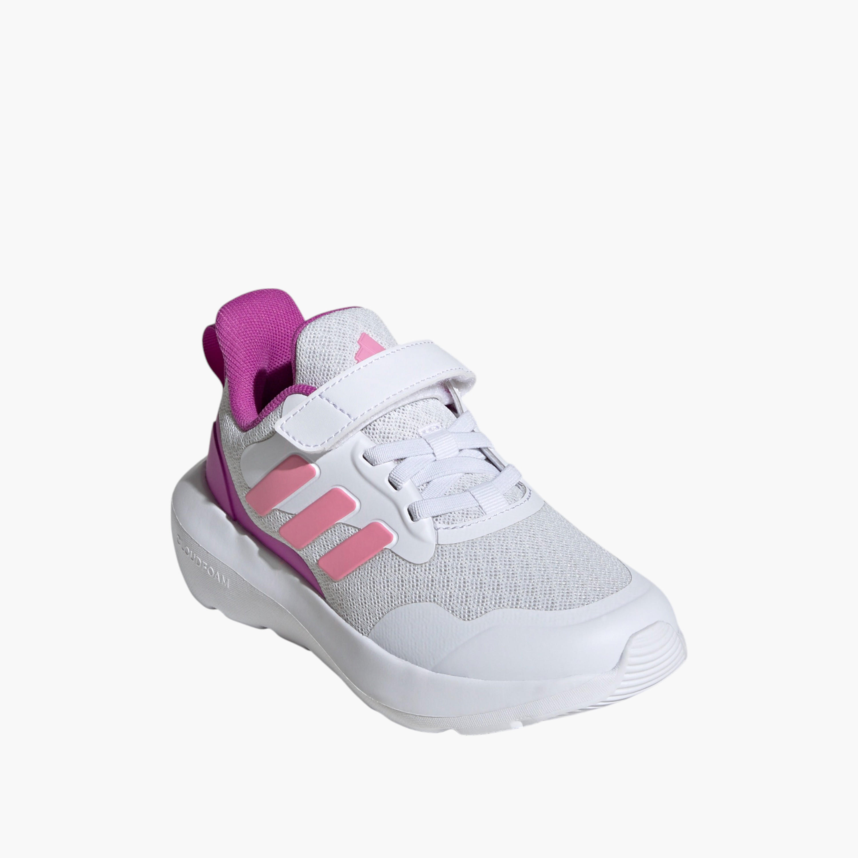 adidas Girls Fortarun 3.0 El C Hook & Loop Running Shoes-girls-shoes-sports-image-1