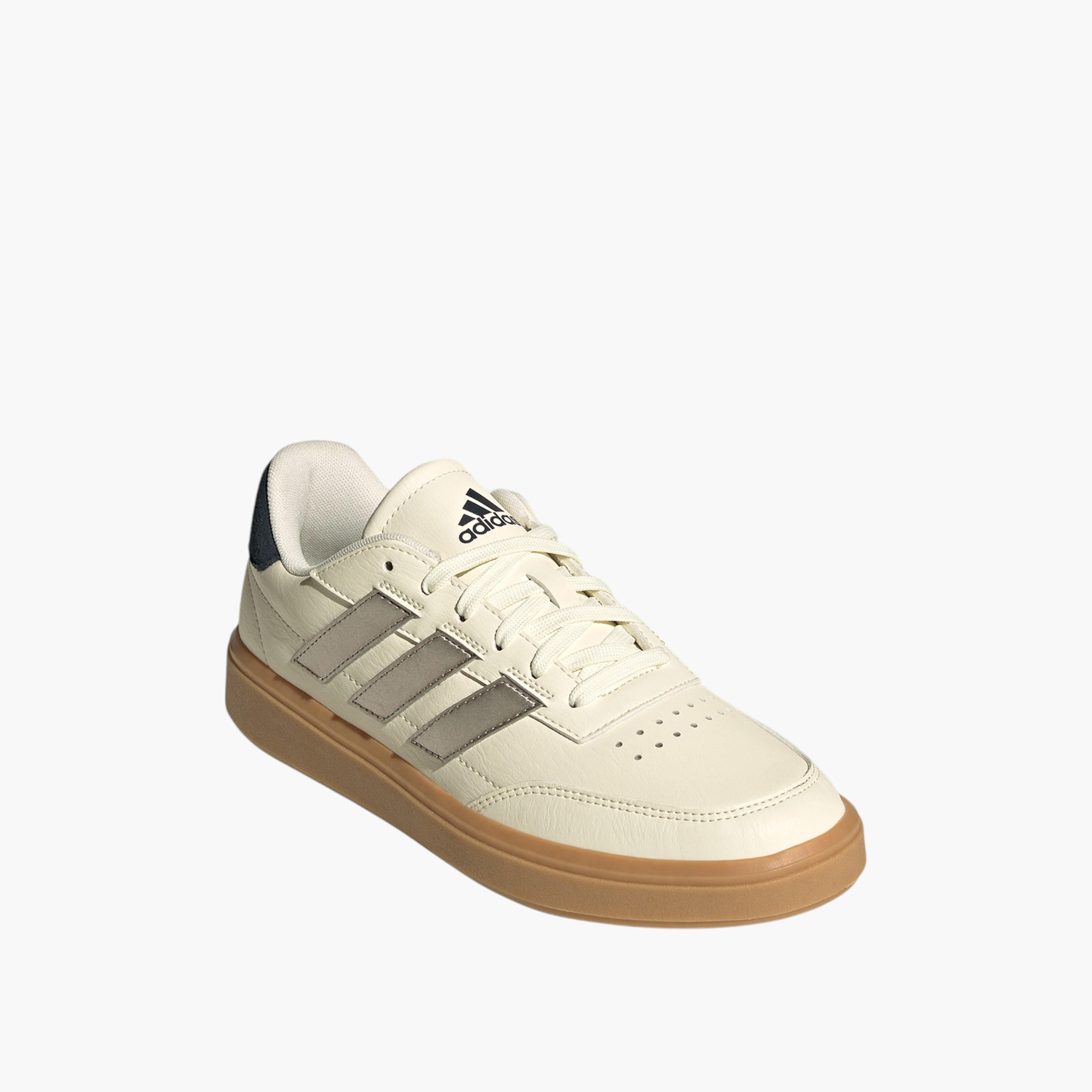 Adidas Women's COURTBLOCK Lace-Up Sneakers - JI4750-women-shoes-sneakers-image-1