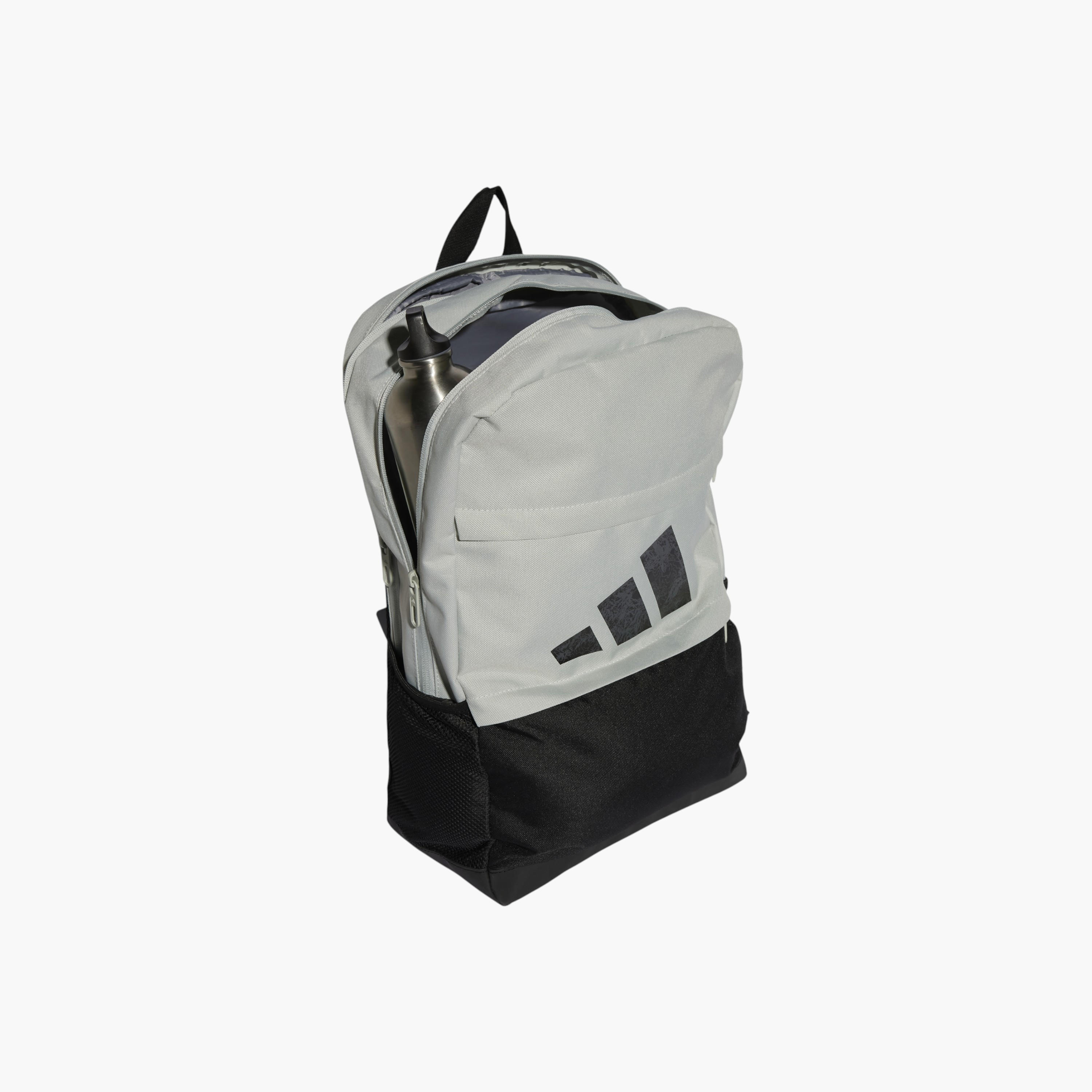 adidas Logo Print School Backpack with Adjustable Straps and Zip Closure-school-bagsandbackpacks-backpacks-image-3