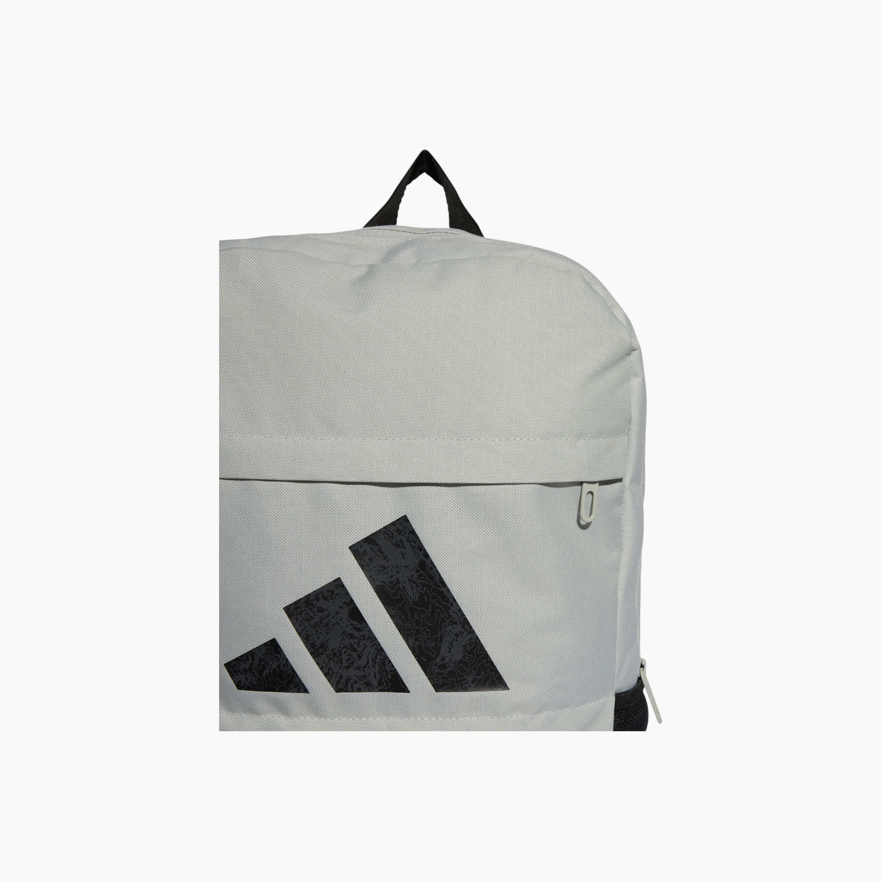 adidas Logo Print School Backpack with Adjustable Straps and Zip Closure-school-bagsandbackpacks-backpacks-image-4