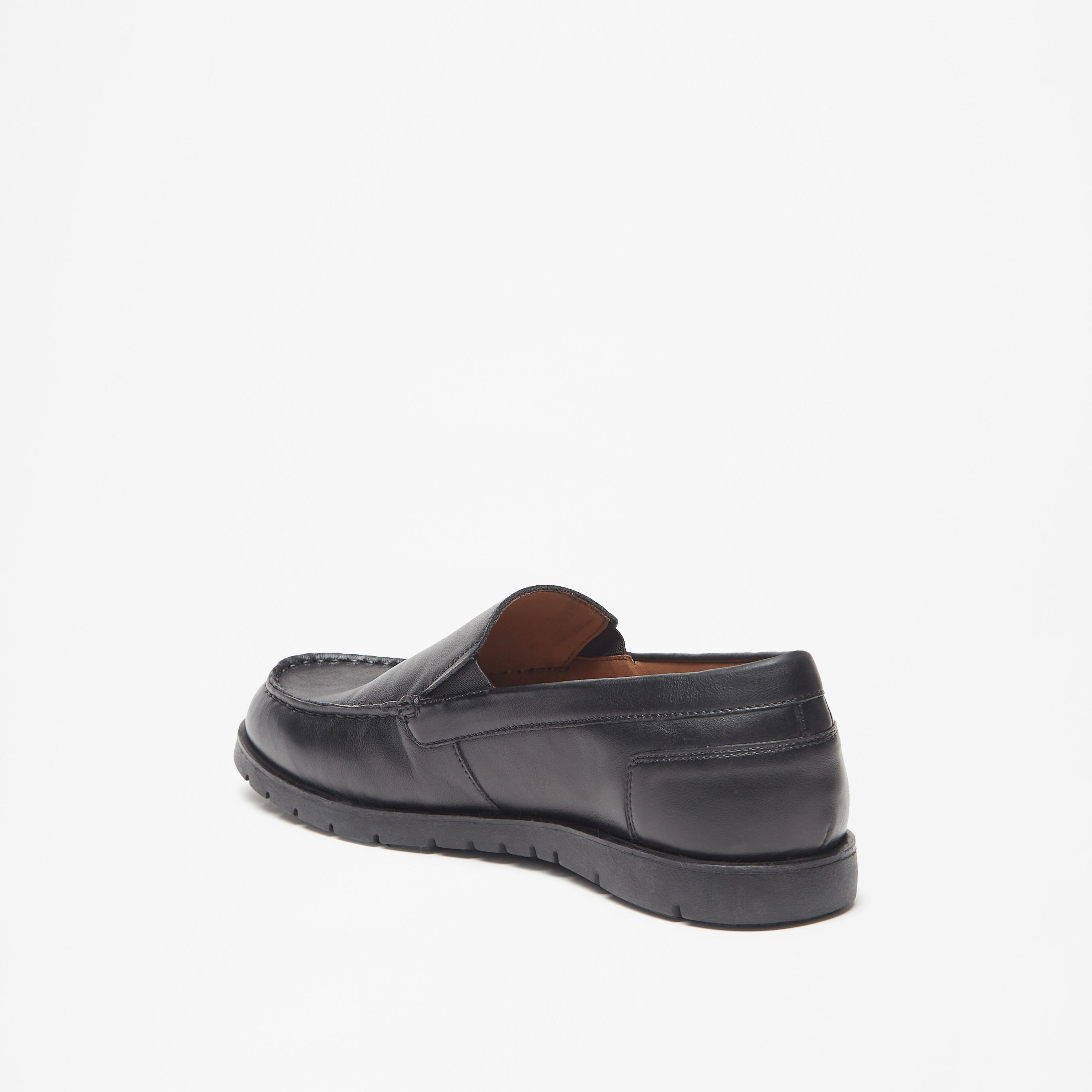 حذاء موكاسين سادة سهل الارتداء من لو كونفورت-men-shoes-loafersandmoccasins-image-3