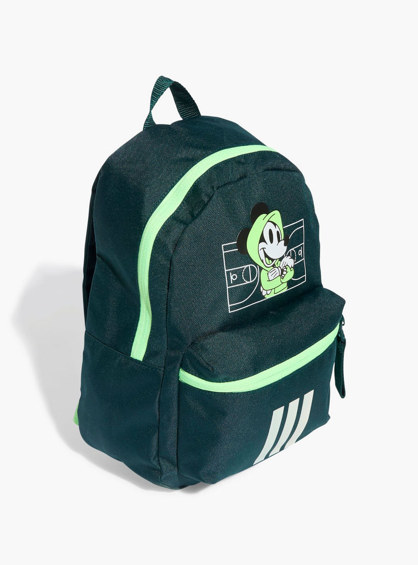 adidas Mickey Mouse Print School Backpack with Zip Closure - 11x25x34 cm-school-bagsandbackpacks-backpacks-image-2