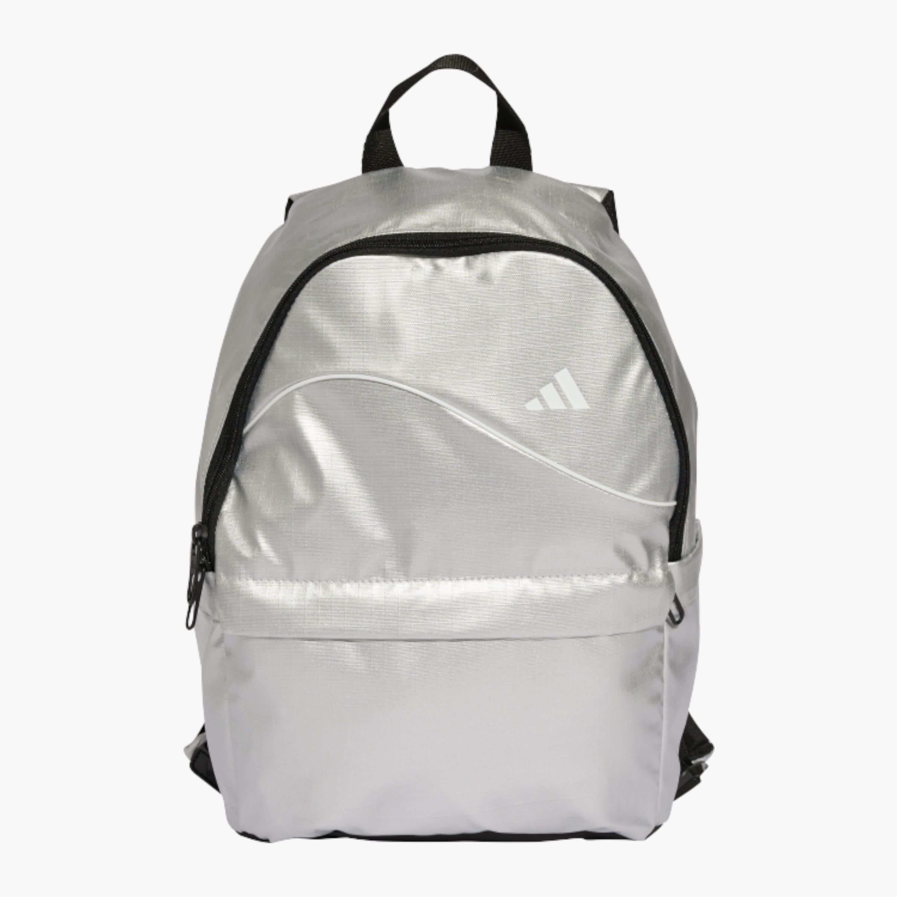 adidas Logo Print School Backpack with Adjustable Straps and Zip Closure - 9x29x36 cm-boys-accessories-bagsandbackpacks-image-1