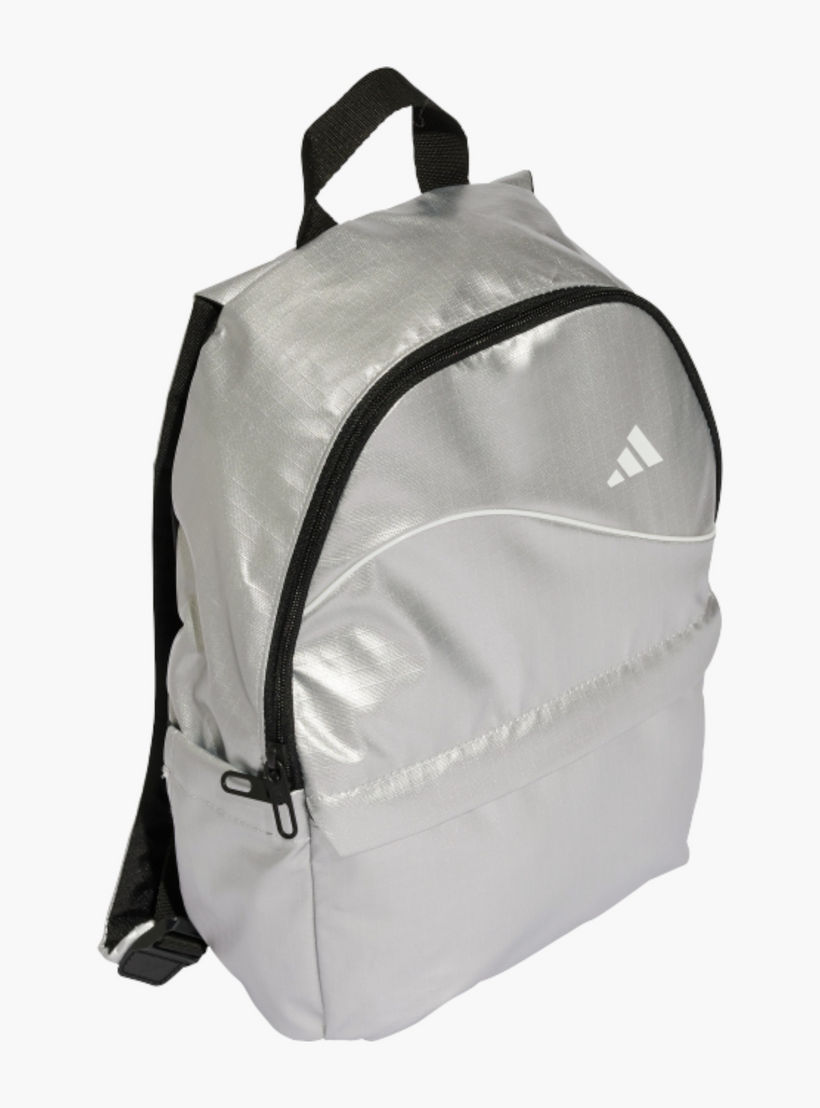 adidas Logo Print School Backpack with Adjustable Straps and Zip Closure - 9x29x36 cm-boys-accessories-bagsandbackpacks-image-2