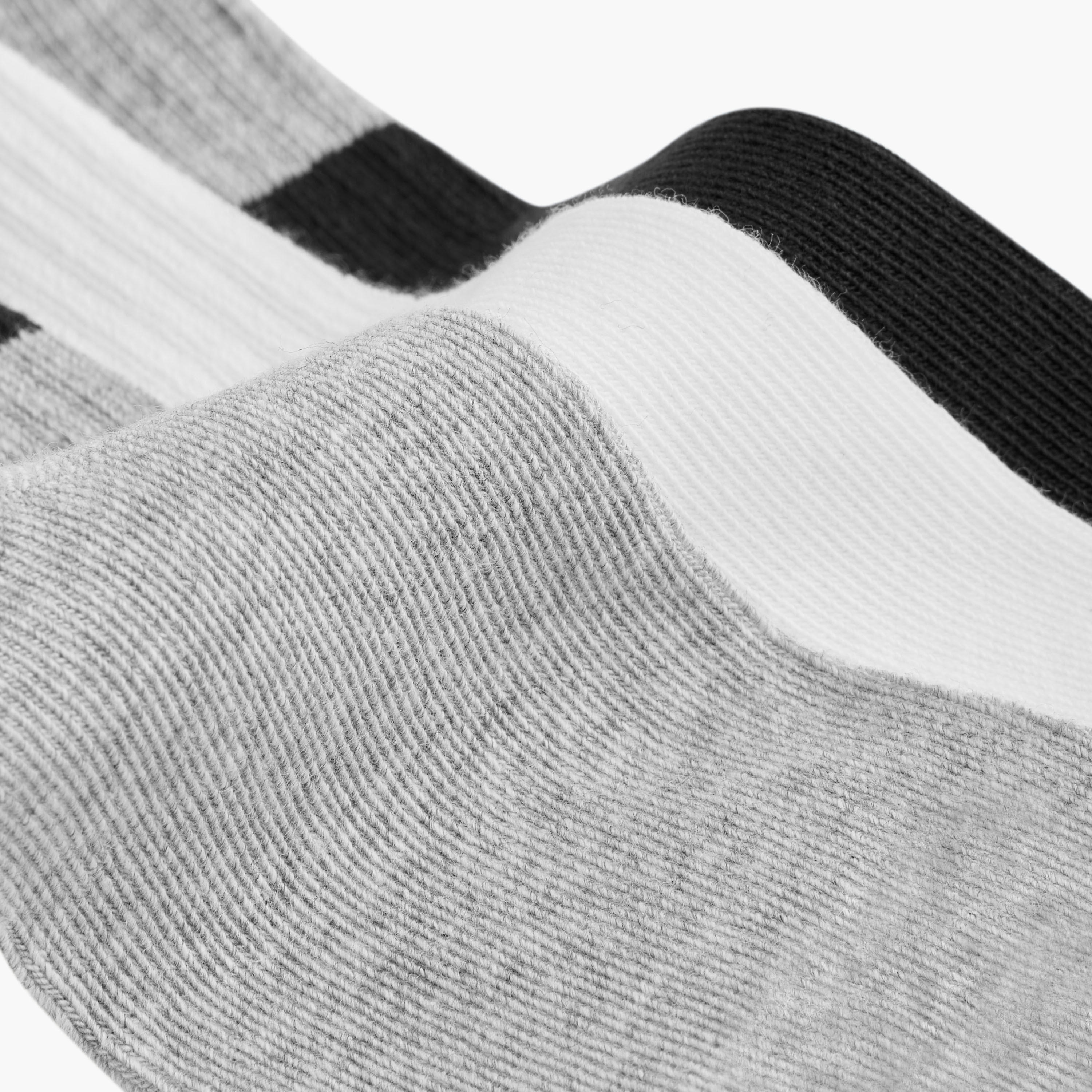 Kappa Ribbed Non-Terry Ankle Length Socks - Set of 3-girls-accessories-socks-image-4