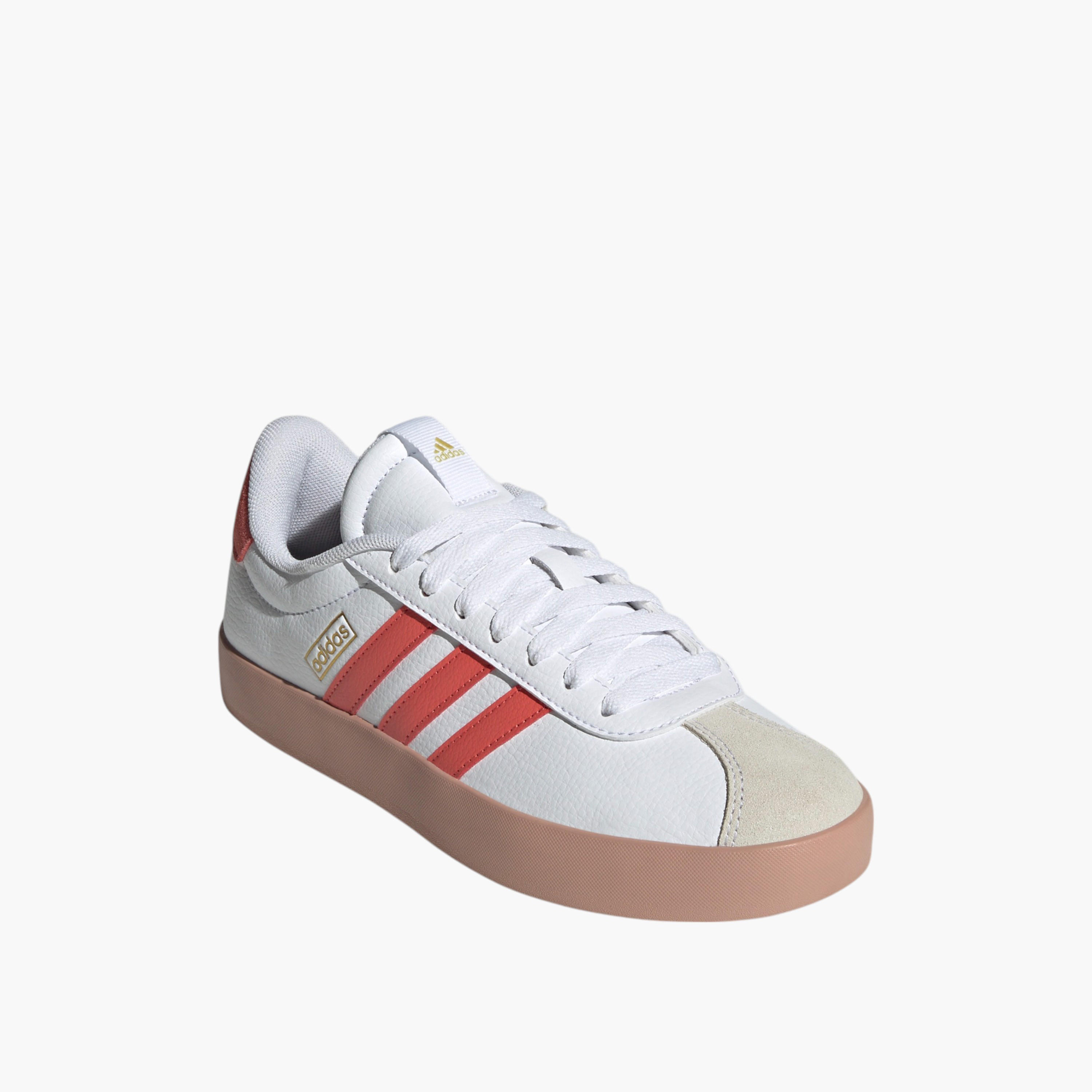 Adidas Women's VL COURT 3.0 Lace-Up Sneakers - JP5346-women-shoes-sneakers-image-1