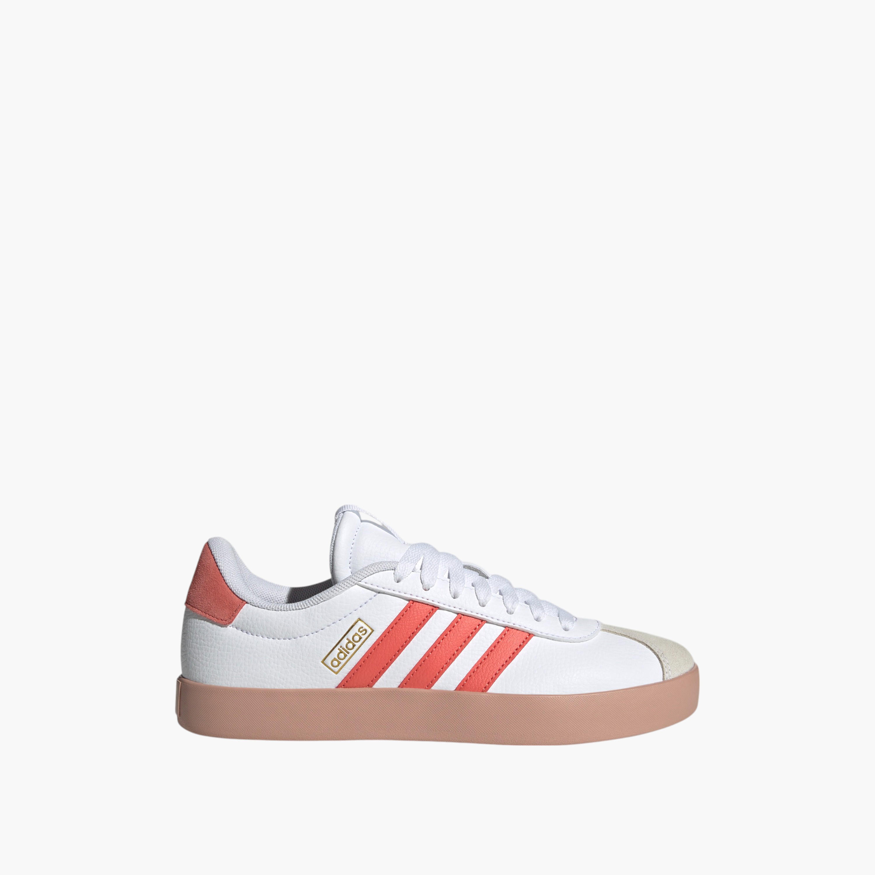 Adidas Women's VL COURT 3.0 Lace-Up Sneakers - JP5346-women-shoes-sneakers-image-2
