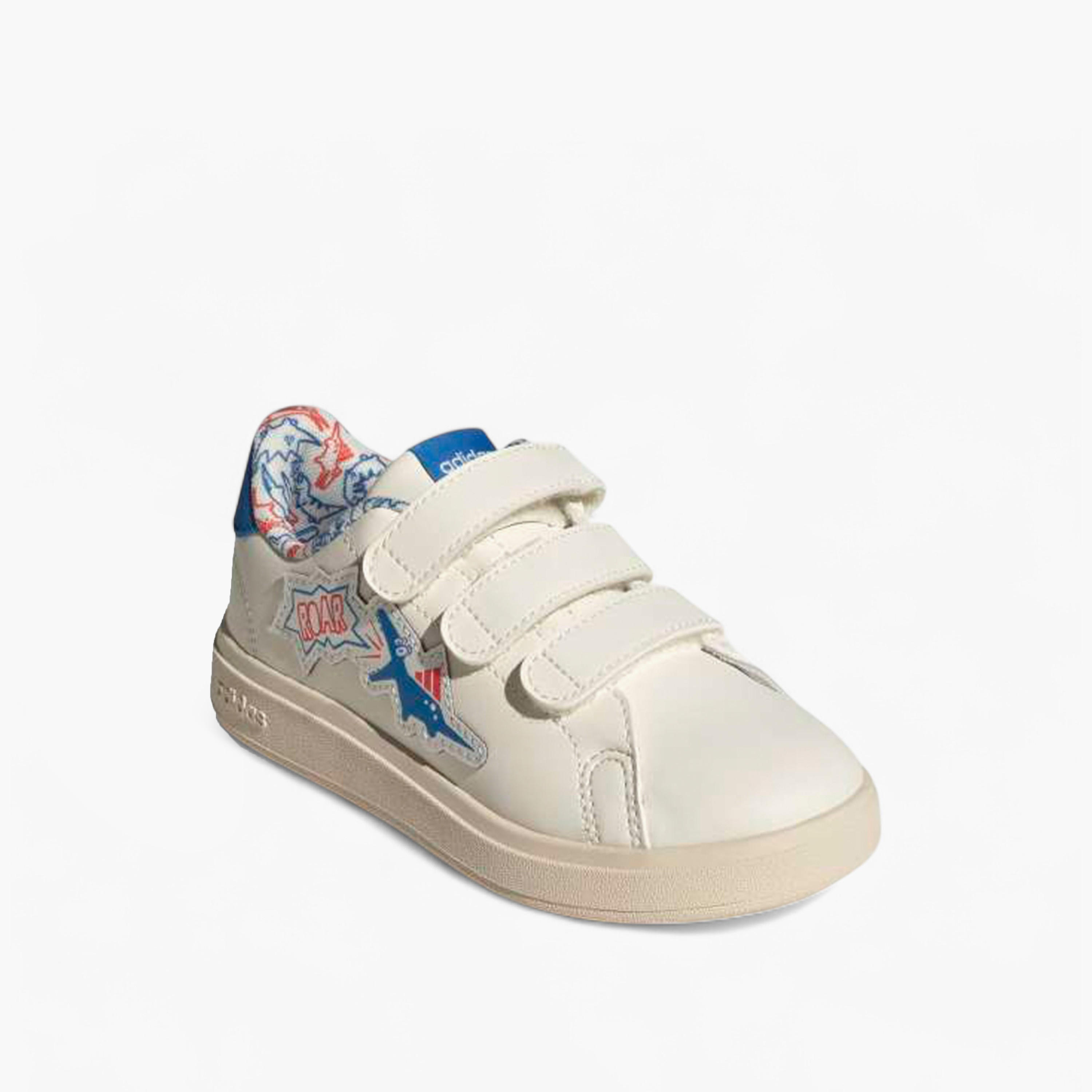 adidas Kids' ADVANTAGE DINO CF C Sneakers with Hook and Loop Closure - JP6162-boys-shoes-sneakers-image-1