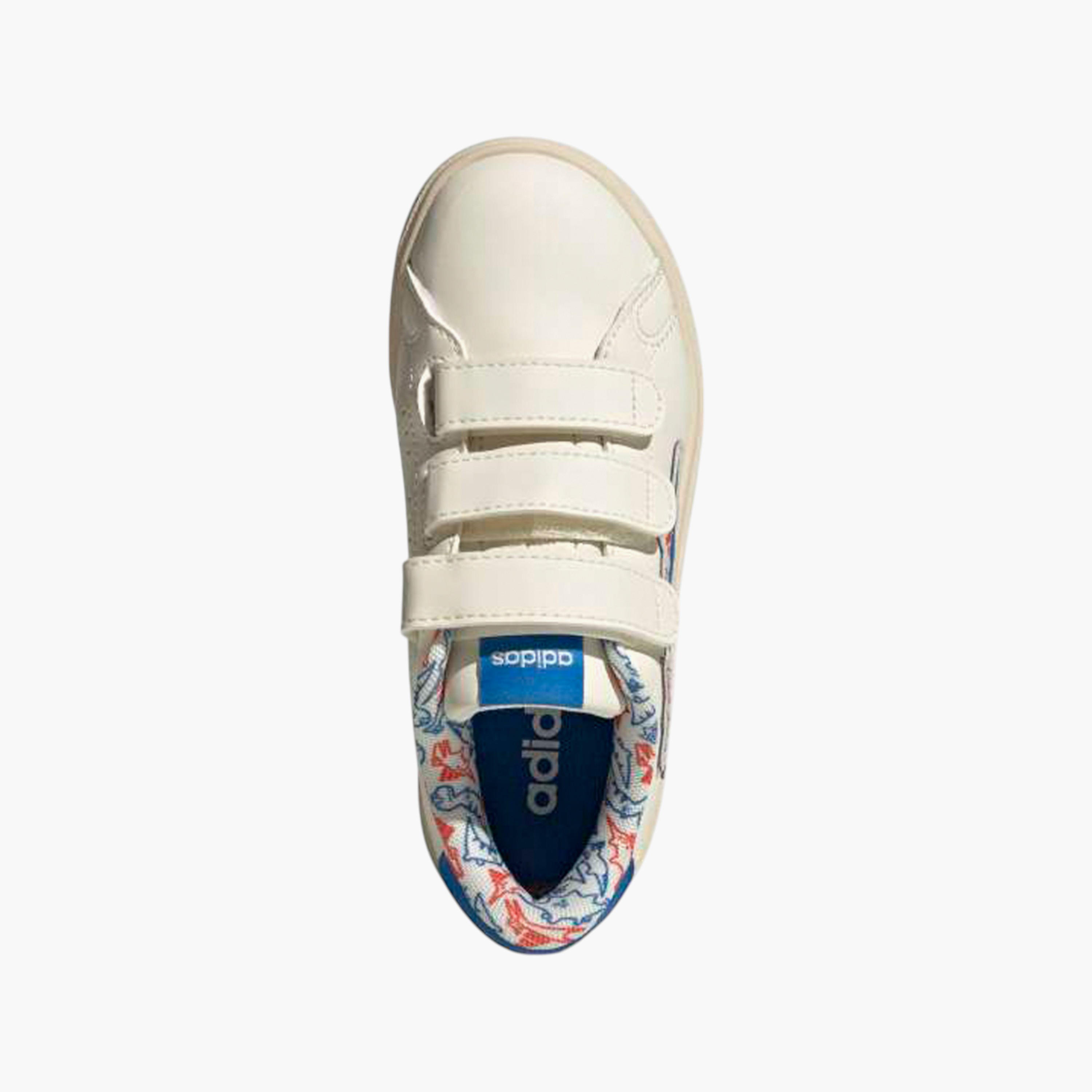 adidas Kids' ADVANTAGE DINO CF C Sneakers with Hook and Loop Closure - JP6162-boys-shoes-sneakers-image-3