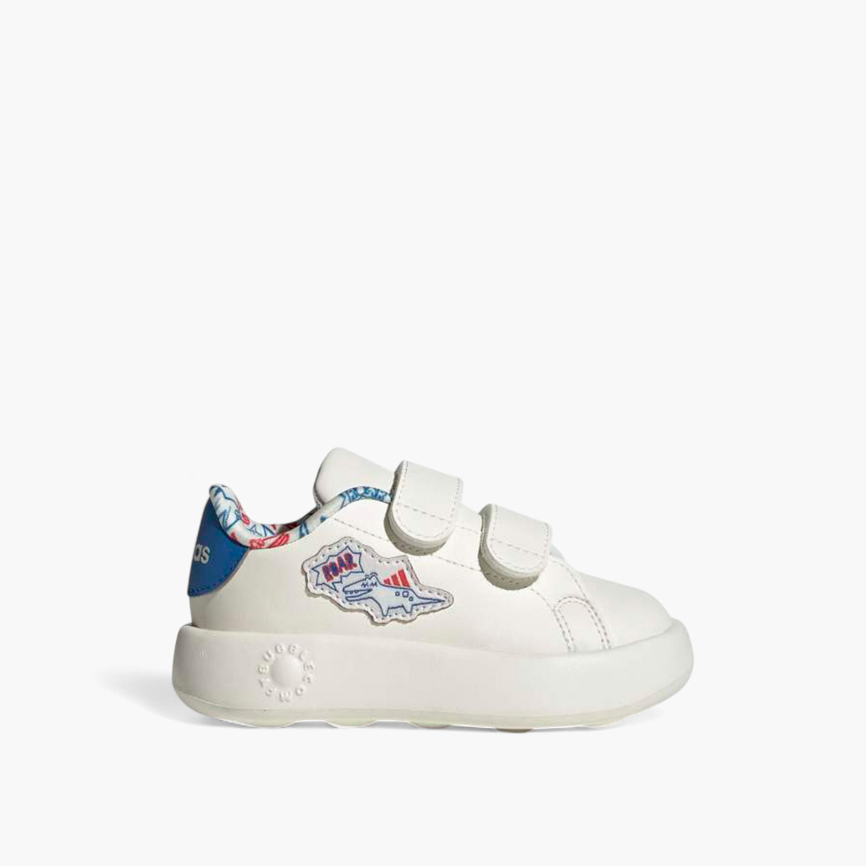adidas Boys' ADVANTAGE DINO CF I Sneakers with Hook and Loop Closure - JP6163-boys-shoes-sneakers-image-2