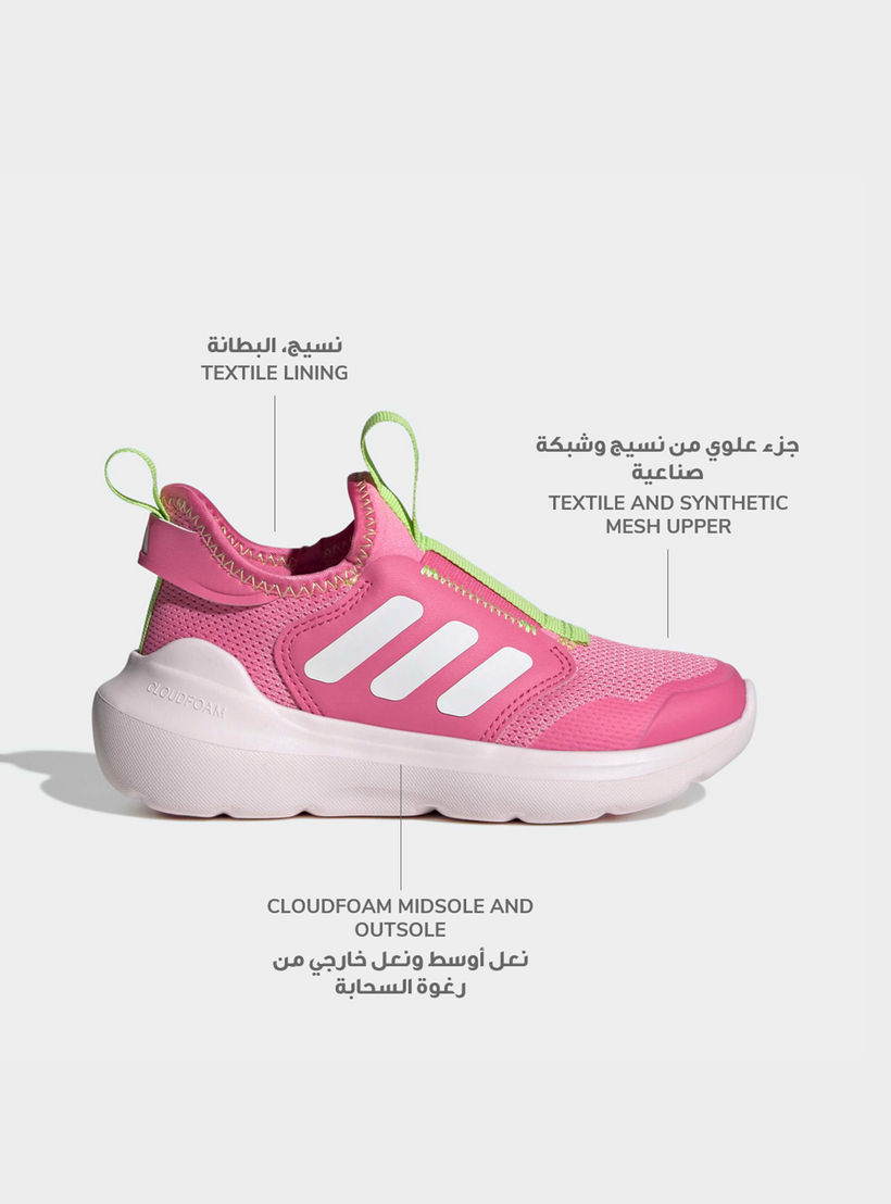 Adidas Girls Tensaur Comfort AC Slip-On Sneakers-girls-shoes-sports-image-2