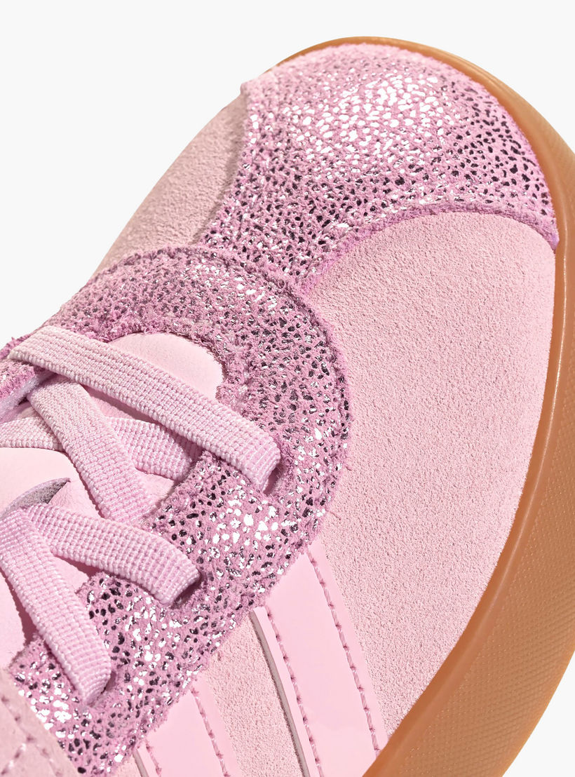 Adidas Girls VL COURT 3.0 EL C Panelled Hook & Loop Ankle Sneakers-girls-shoes-sneakers-image-5