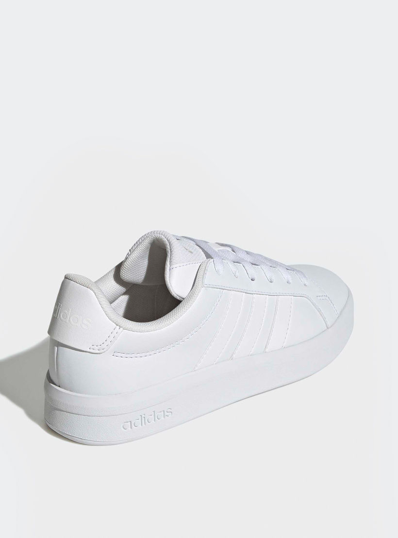 Adidas Grand Court 3.0 Lace-Up Sneakers-girls-shoes-sneakers-image-5