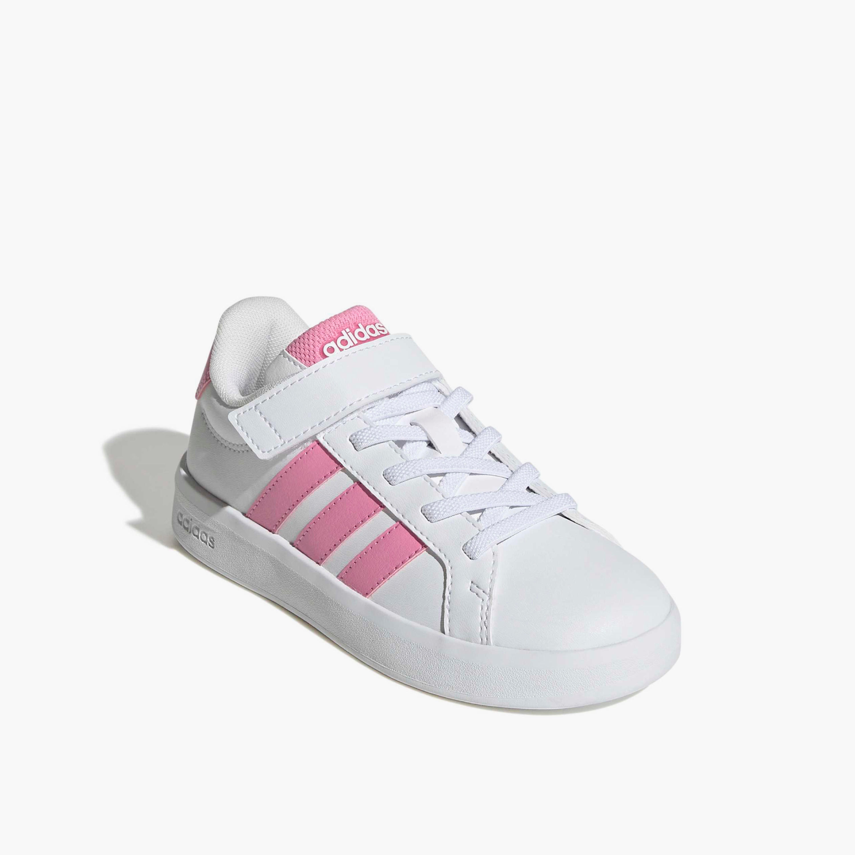Adidas Unisex Hook & Loop Ankle Sneakers-girls-shoes-sports-image-1