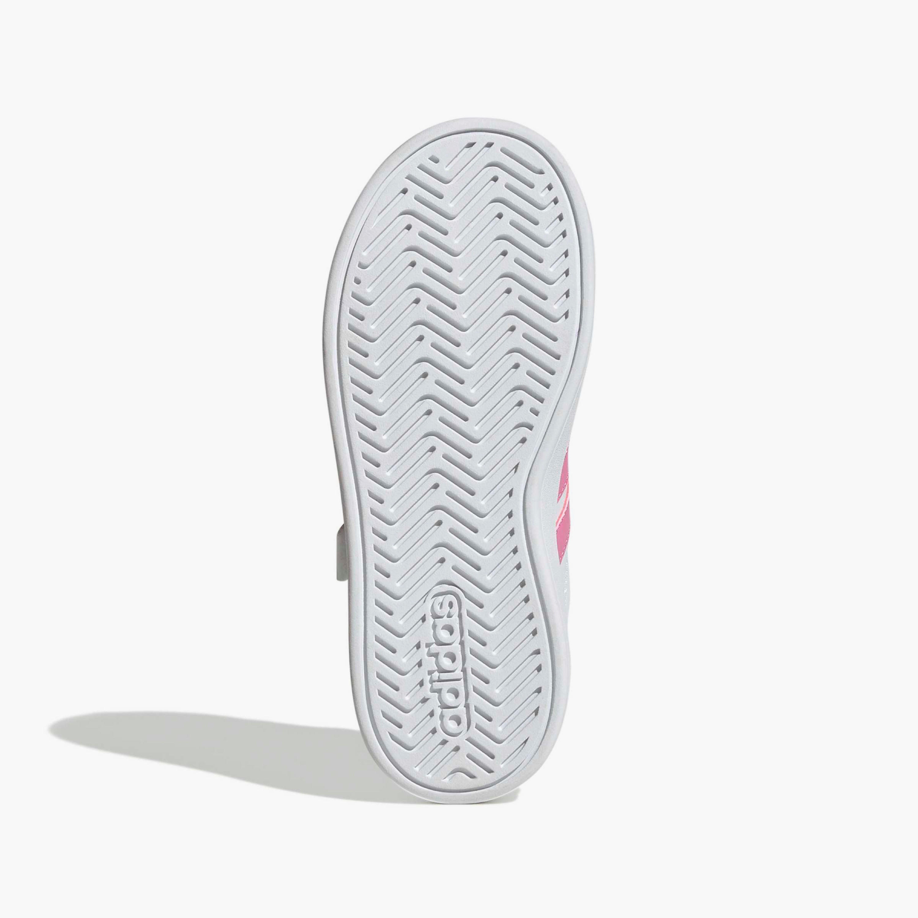 Adidas Unisex Hook & Loop Ankle Sneakers-girls-shoes-sports-image-4