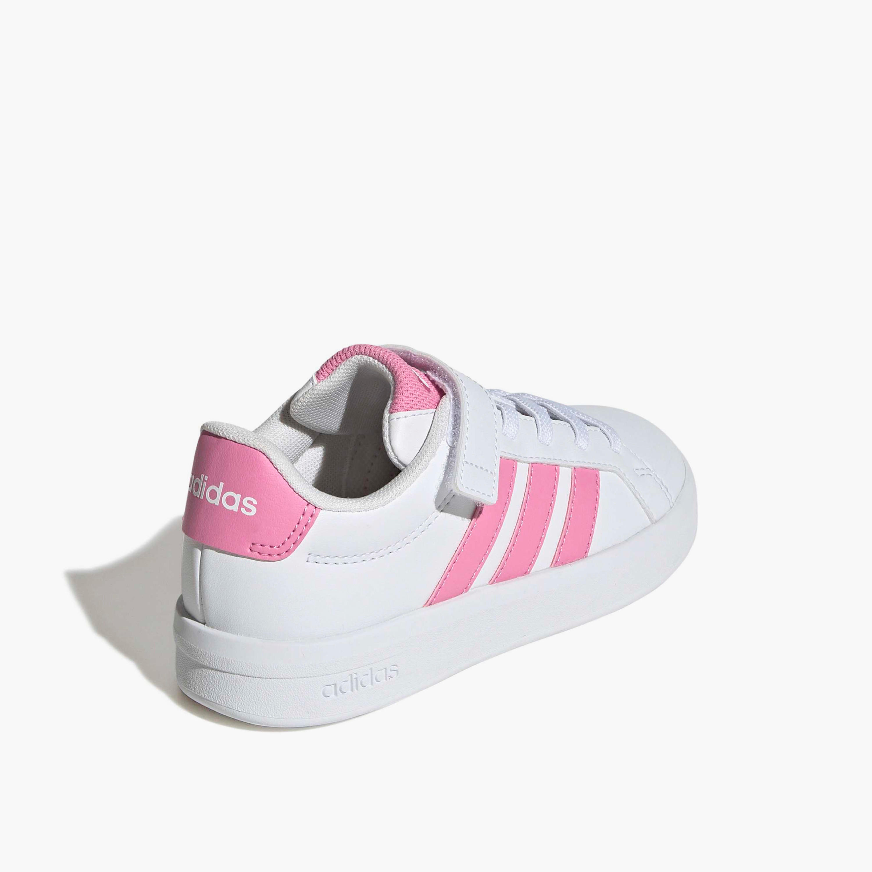 Adidas Unisex Hook & Loop Ankle Sneakers-girls-shoes-sports-image-5