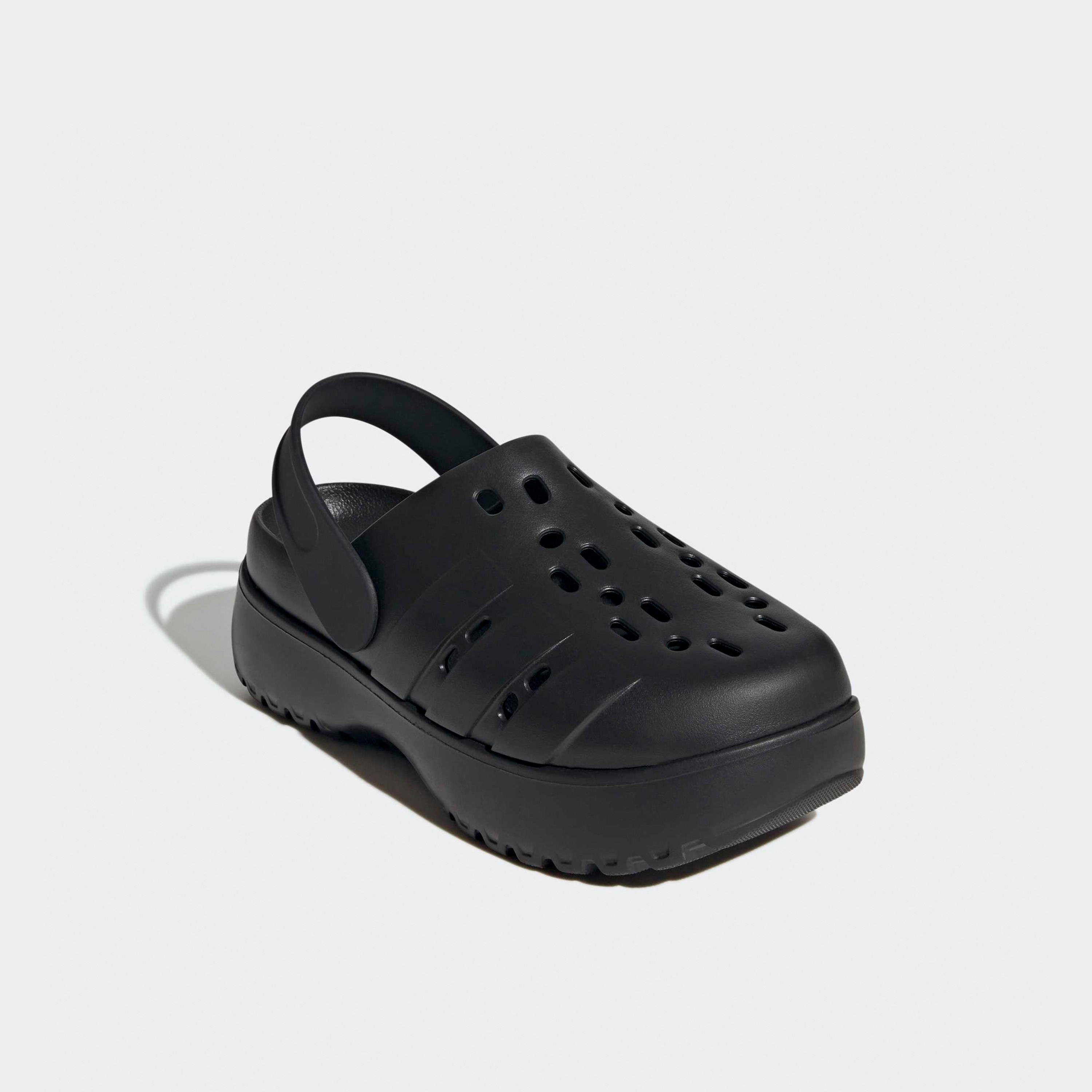 Adidas Women Adilette Clog Platform Slip-On Clogs-women-shoes-flats-sandals-image-1