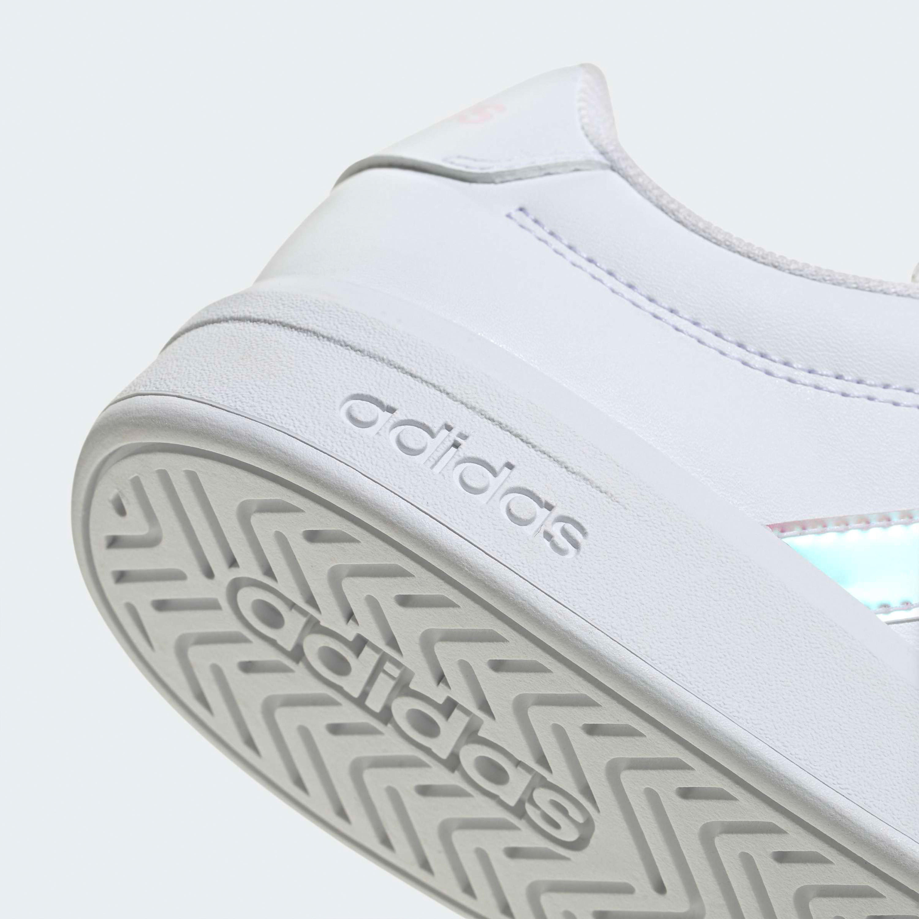 Adidas Girls Grand Court 3.0 Lace-Up Sneakers-girls-shoes-sports-image-7