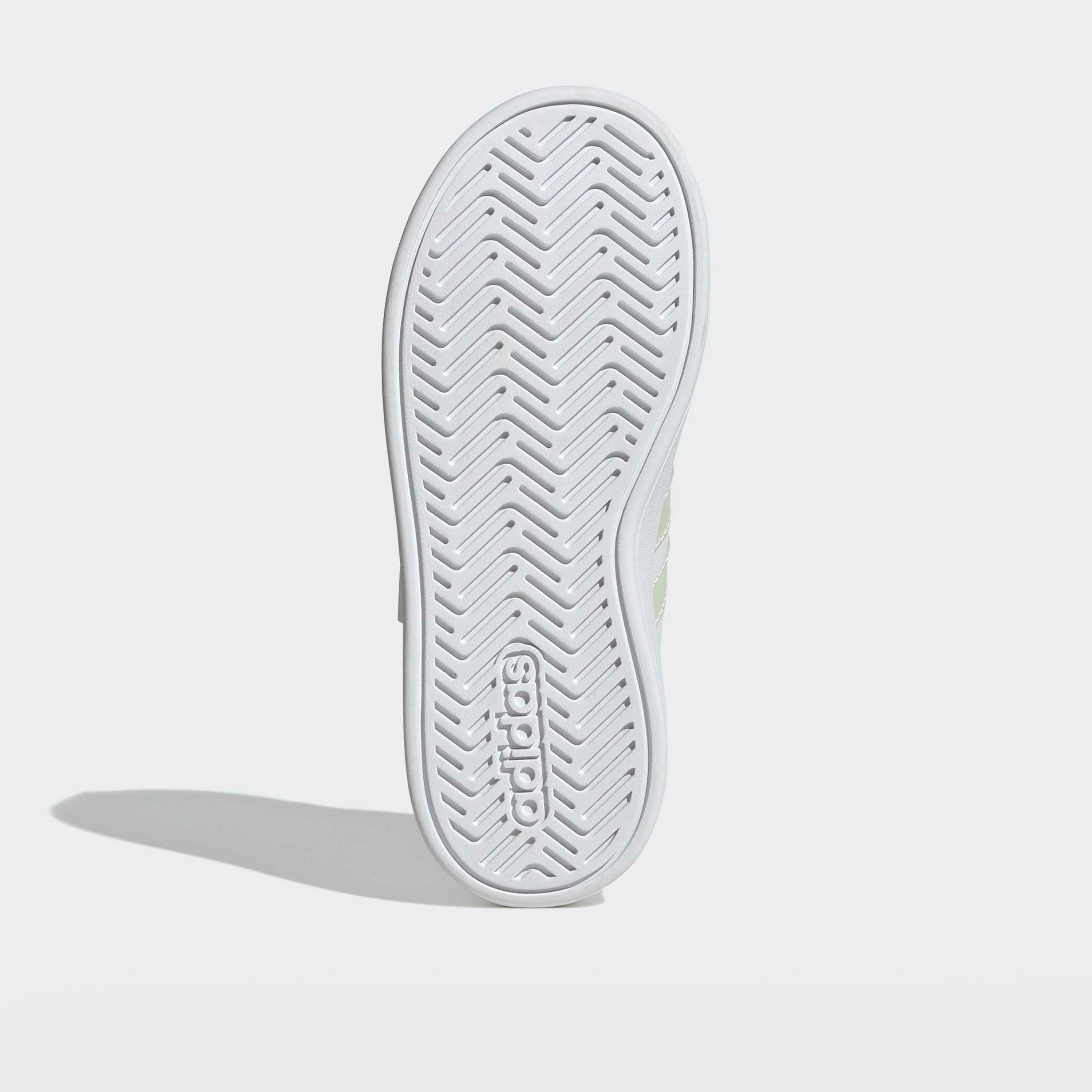 Adidas Girls Grand Court 3.0 EL Hook & Loop Sneakers-girls-shoes-sports-image-6