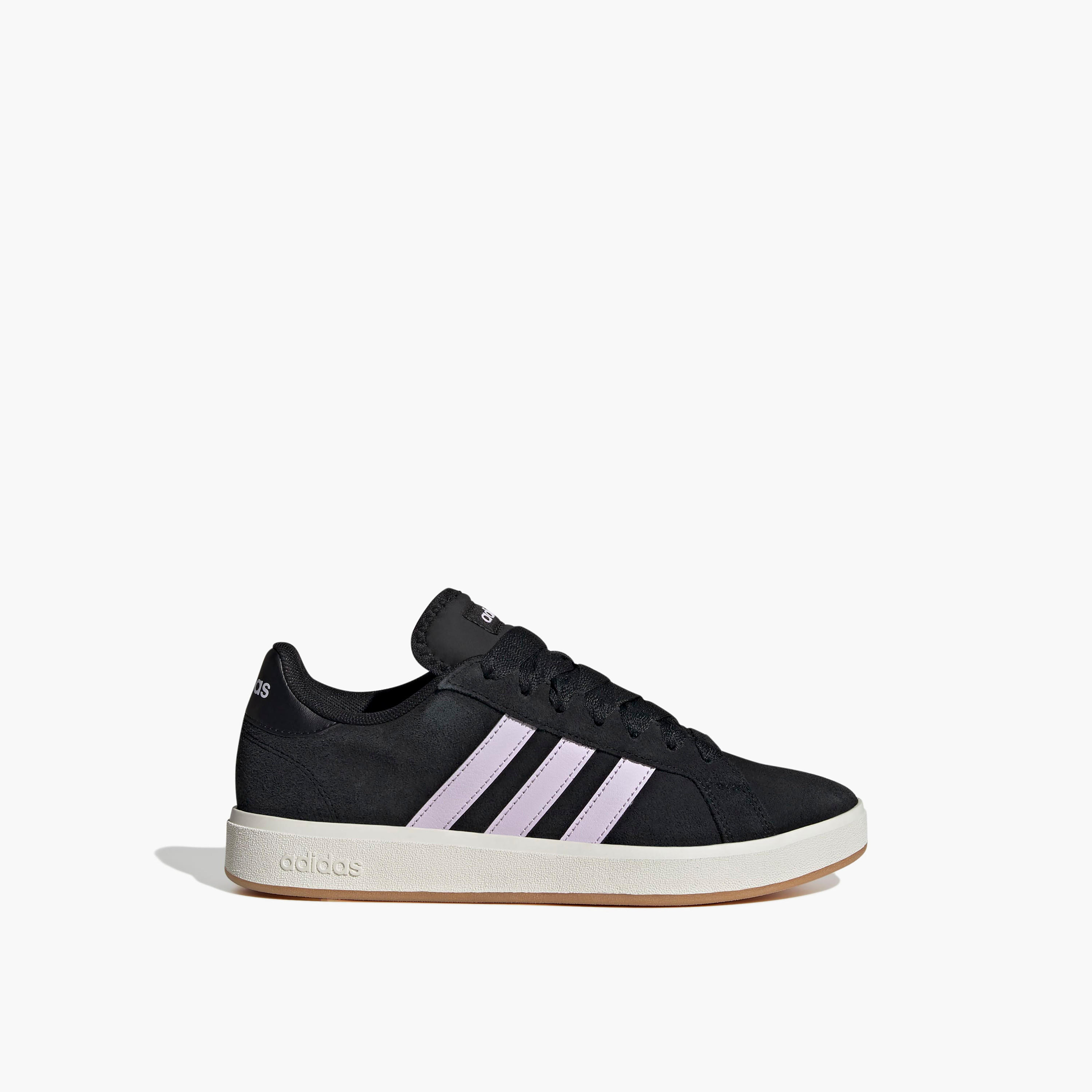 adidas Women's GRAND COURT BASE Lace-Up Sneakers - JQ3596-women-shoes-sneakers-image-2