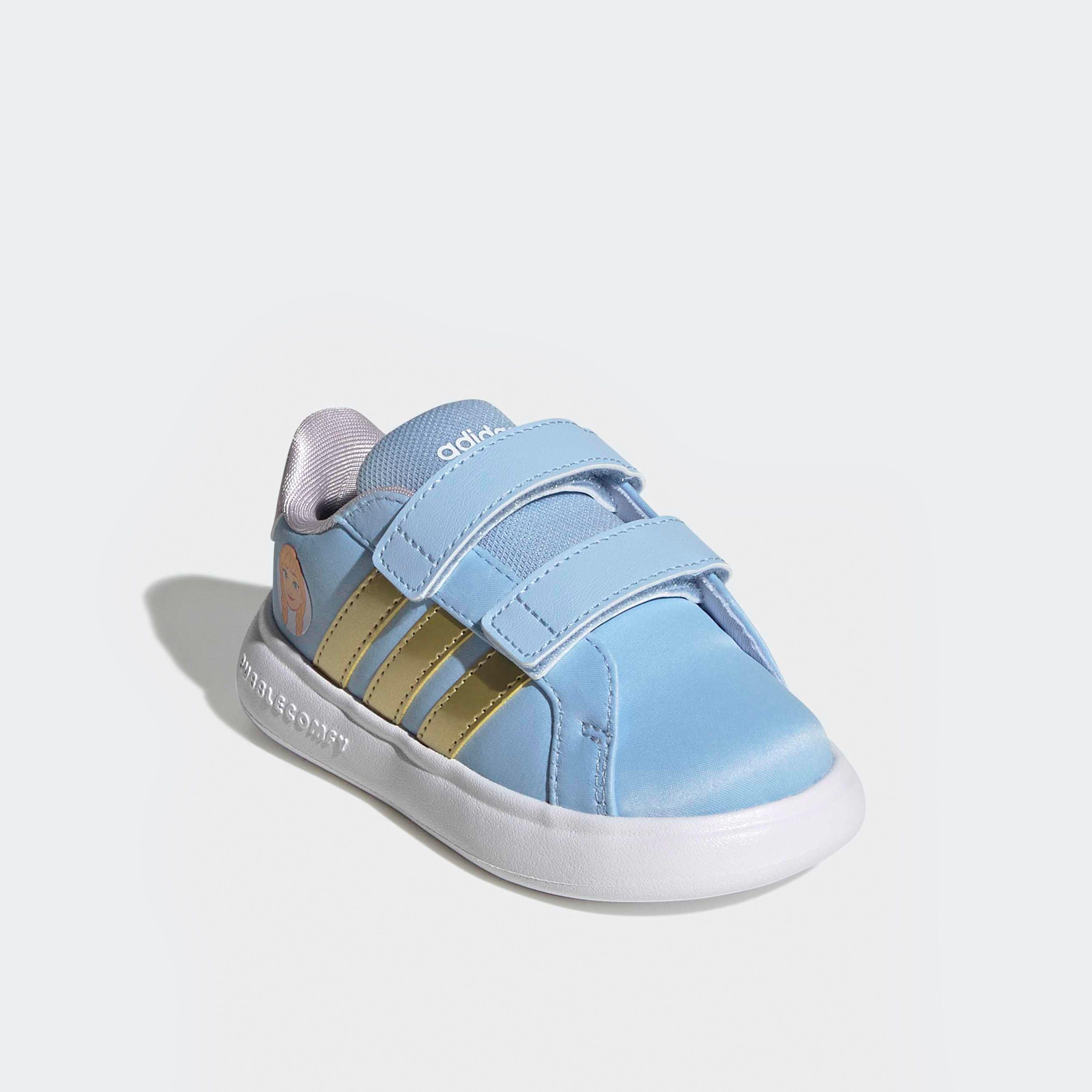 Adidas Grand Court Anna Sneakers with Hook & Loop Closure-baby-girls-shoes-closedshoes-image-1