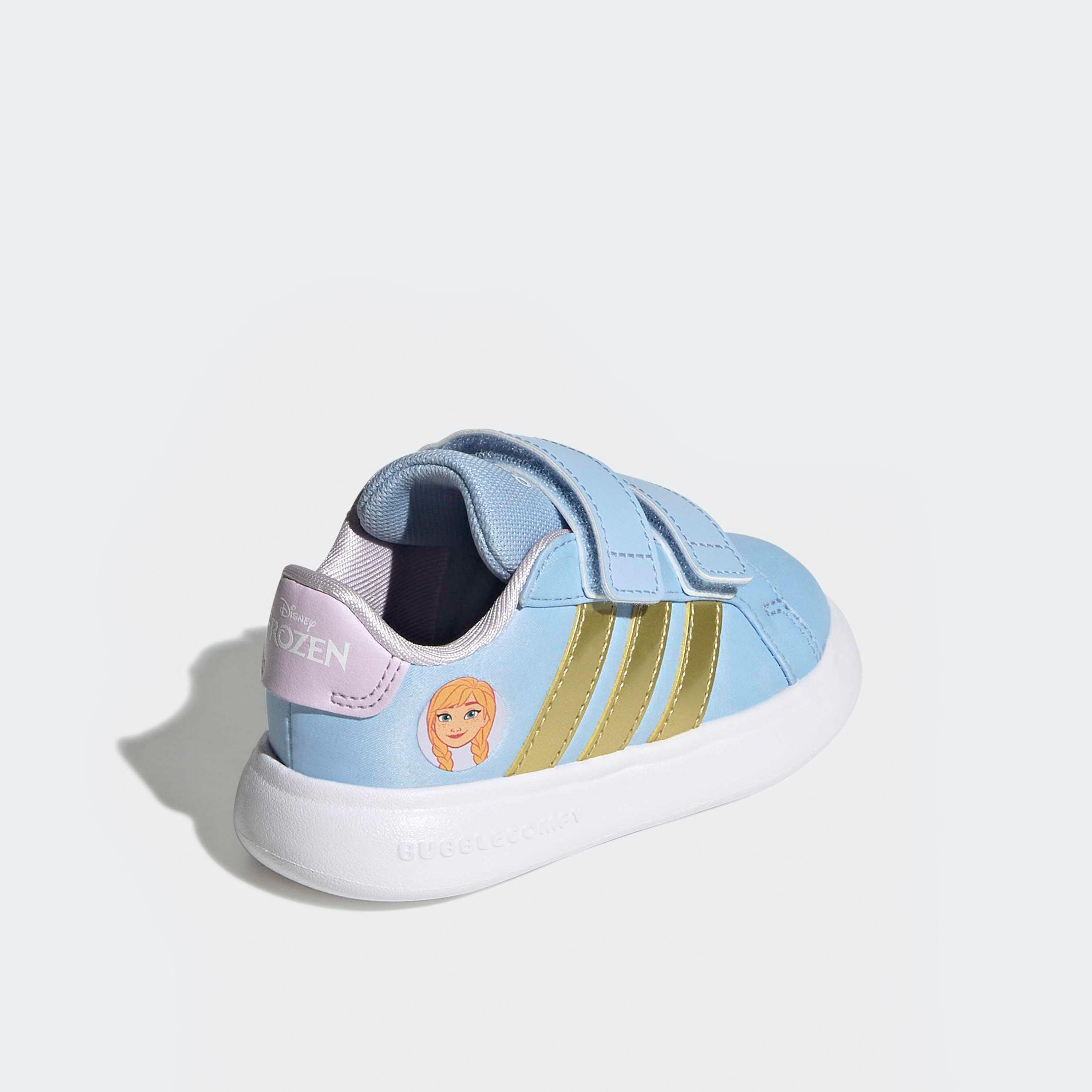 Adidas Grand Court Anna Sneakers with Hook & Loop Closure-baby-girls-shoes-closedshoes-image-5