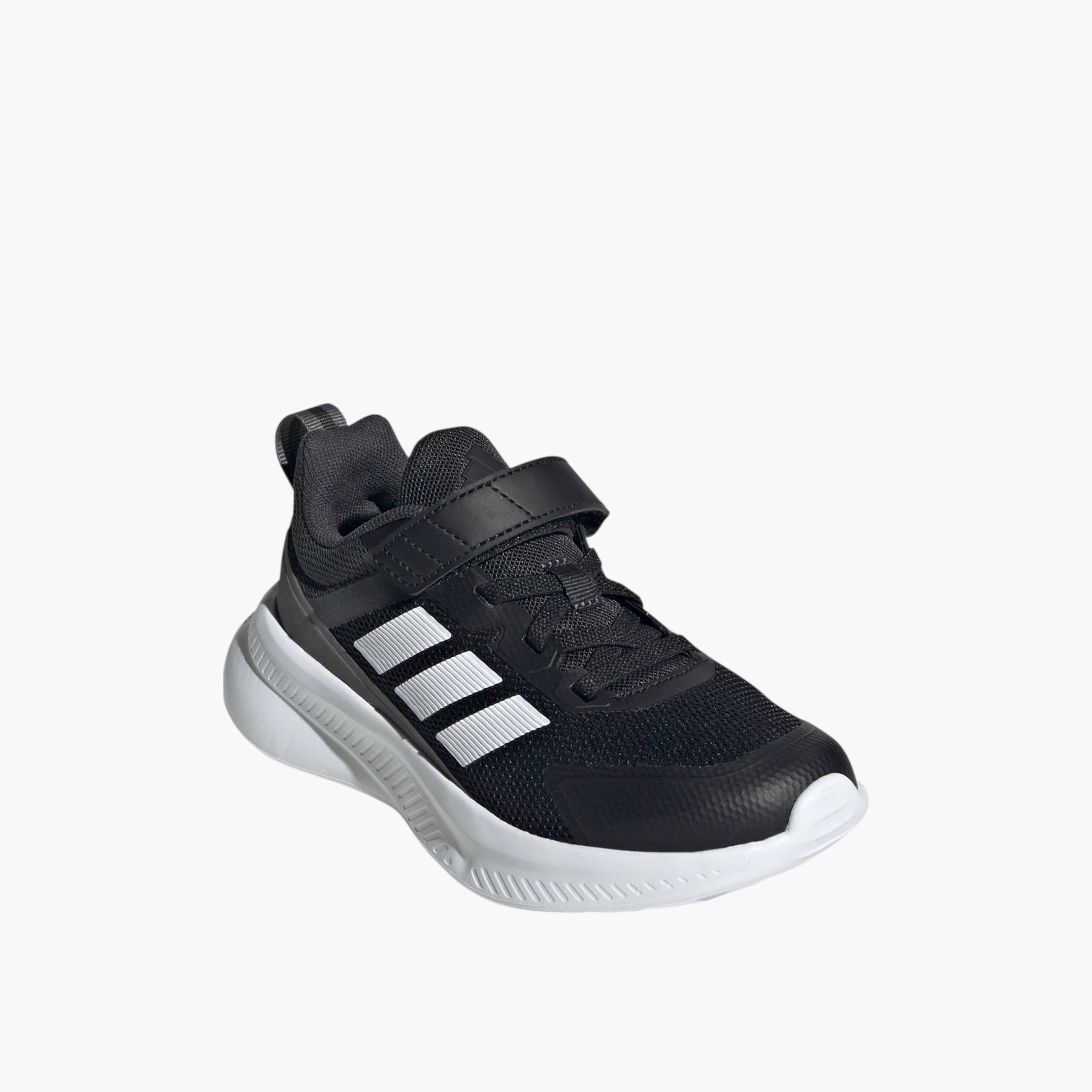 adidas Kids Fortarun 4.0 El C Lace-Up Cushioned Sole Running Shoes-girls-shoes-schoolshoes-image-1