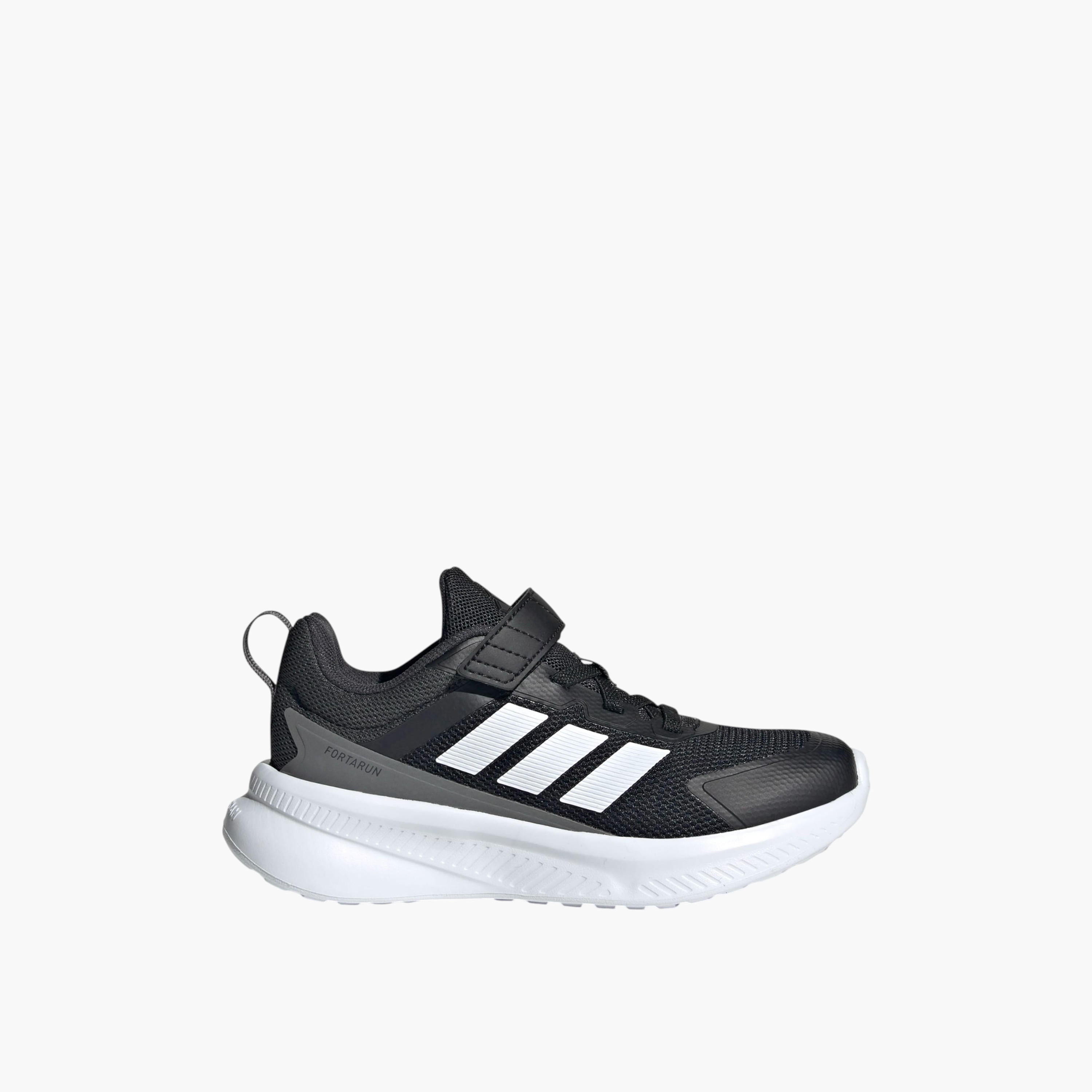 adidas Kids Fortarun 4.0 El C Lace-Up Cushioned Sole Running Shoes-girls-shoes-schoolshoes-image-2